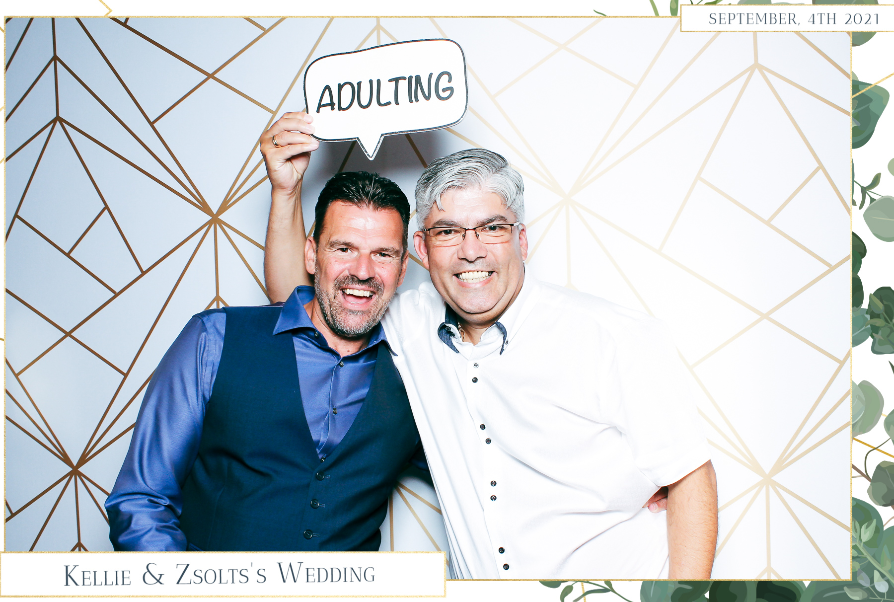 Kellie & Zsolt Wedding - Classic Open Booth | View more photos from the event at gallery.freshbooths.com/u/FreshBooths/Kellie-Zsolt-Wedding-Classic-Open-Booth