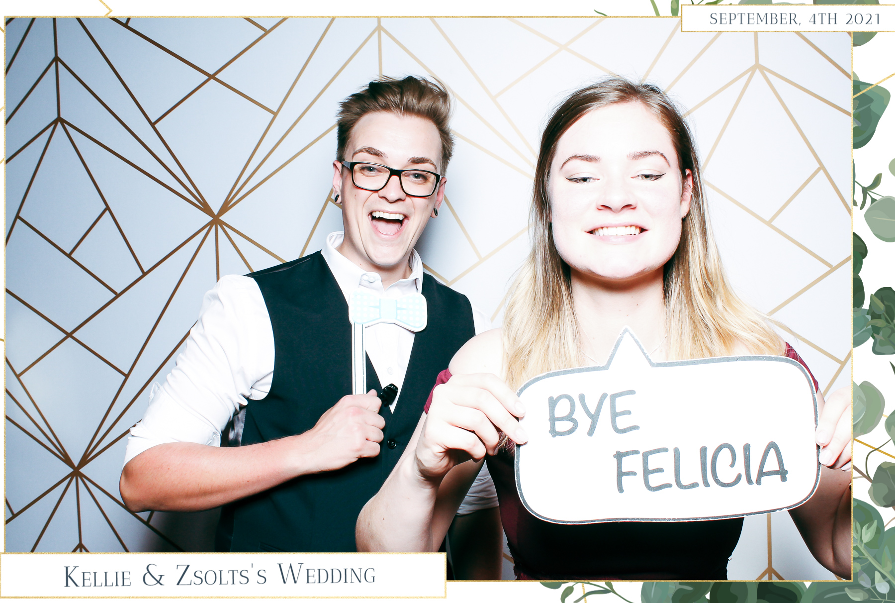 Kellie & Zsolt Wedding - Classic Open Booth | View more photos from the event at gallery.freshbooths.com/u/FreshBooths/Kellie-Zsolt-Wedding-Classic-Open-Booth