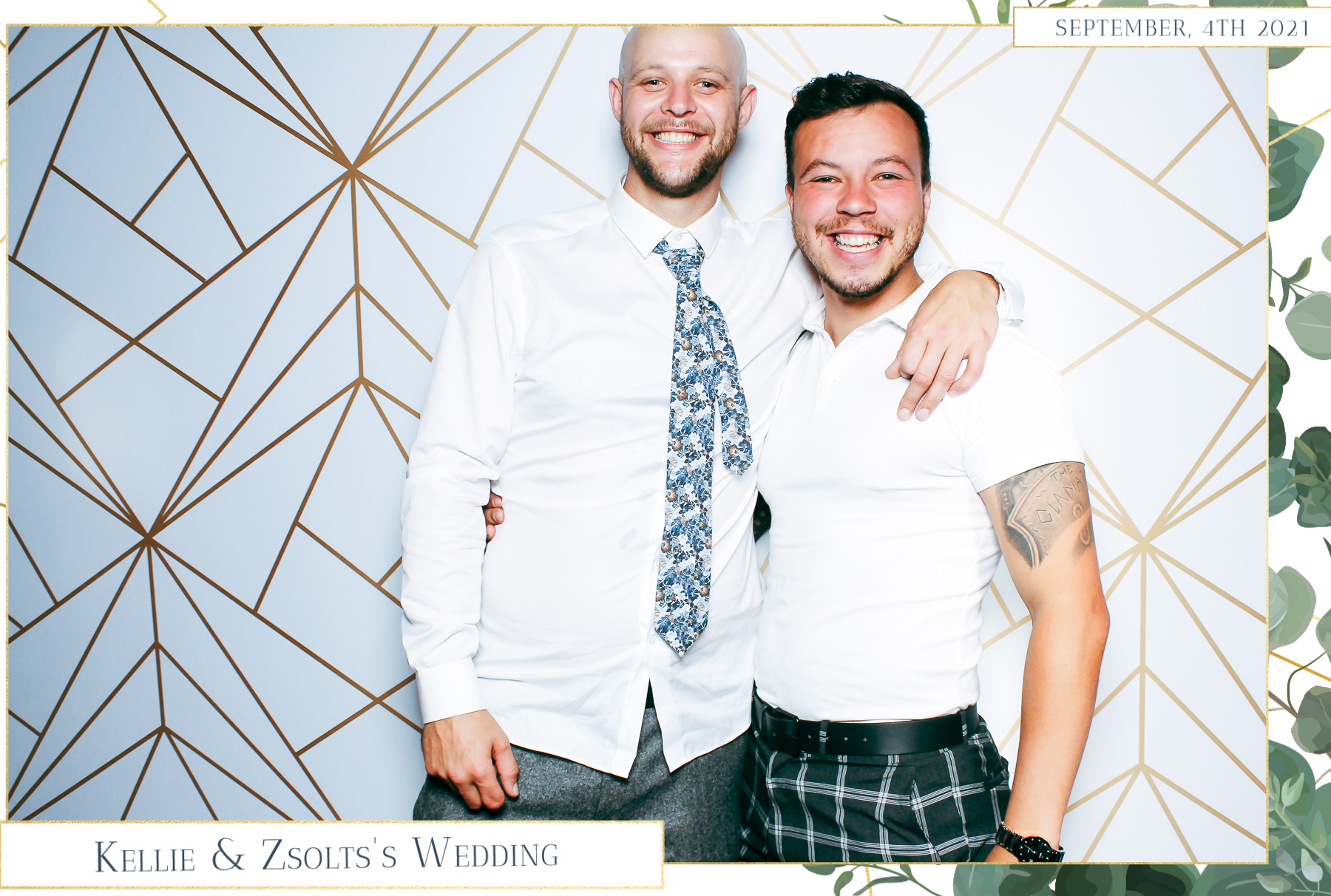 Kellie & Zsolt Wedding - Classic Open Booth | View more photos from the event at gallery.freshbooths.com/u/FreshBooths/Kellie-Zsolt-Wedding-Classic-Open-Booth