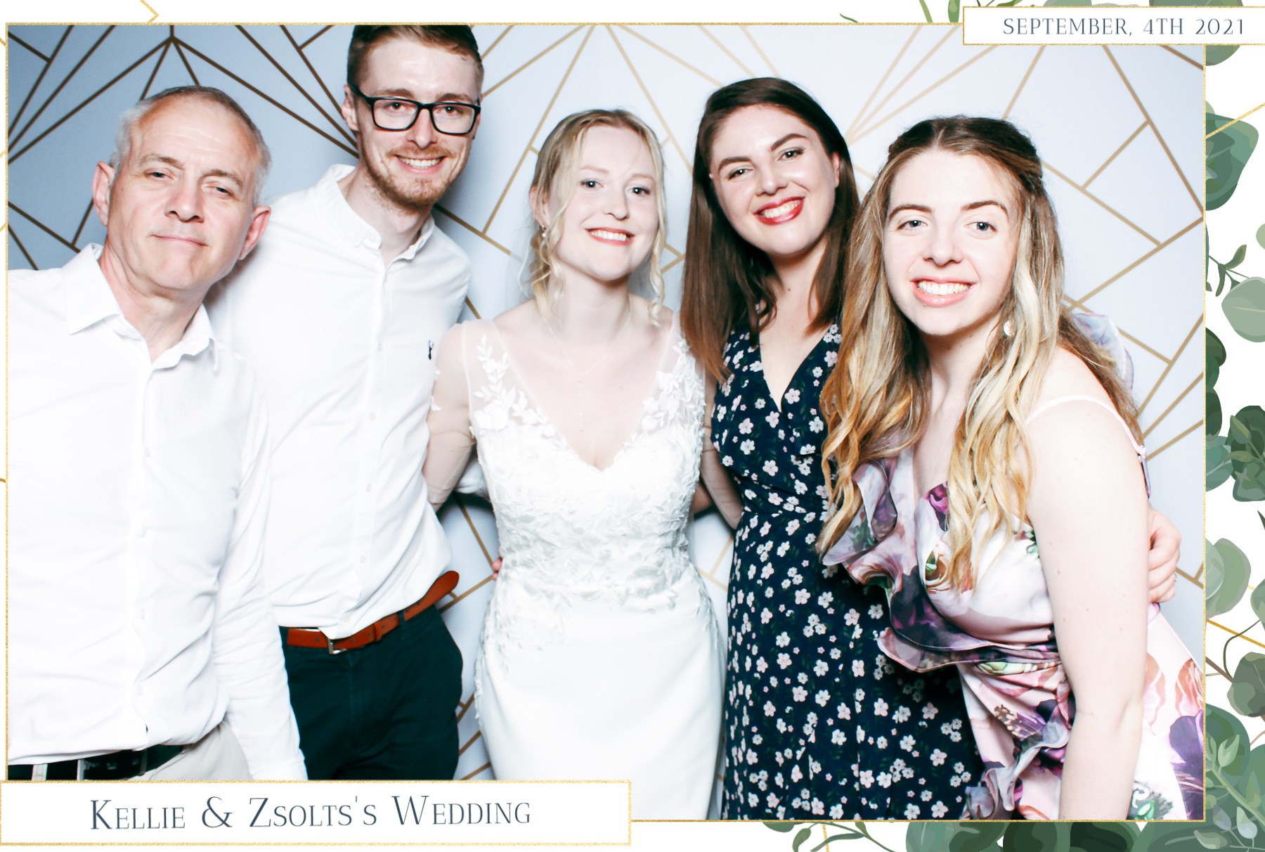 Kellie & Zsolt Wedding - Classic Open Booth | View more photos from the event at gallery.freshbooths.com/u/FreshBooths/Kellie-Zsolt-Wedding-Classic-Open-Booth