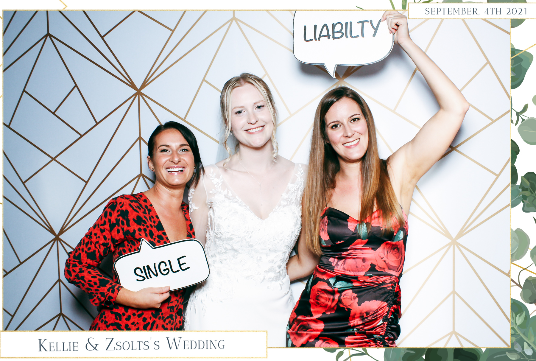 Kellie & Zsolt Wedding - Classic Open Booth | View more photos from the event at gallery.freshbooths.com/u/FreshBooths/Kellie-Zsolt-Wedding-Classic-Open-Booth