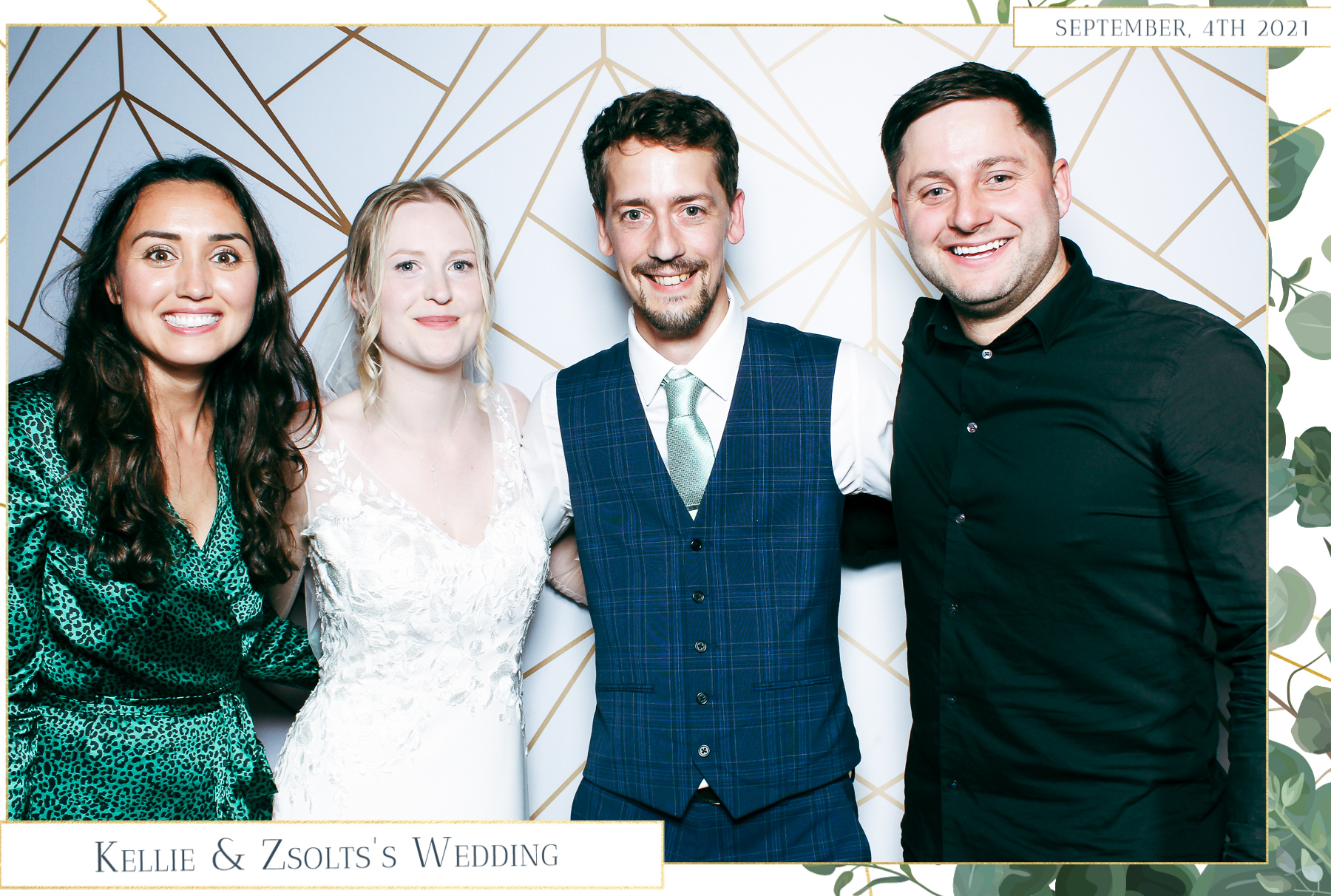 Kellie & Zsolt Wedding - Classic Open Booth | View more photos from the event at gallery.freshbooths.com/u/FreshBooths/Kellie-Zsolt-Wedding-Classic-Open-Booth