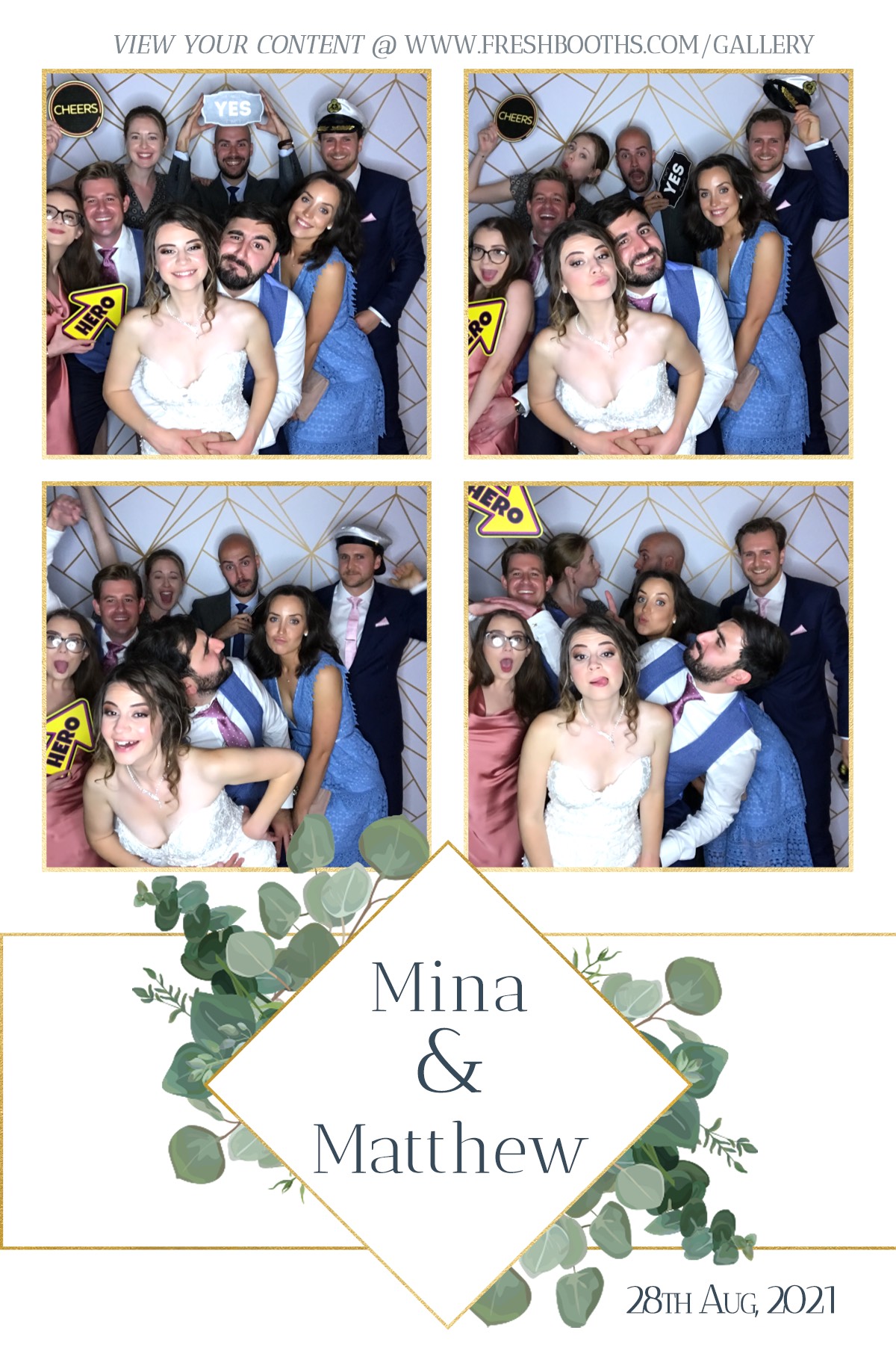Matthew & Mina Wedding Party - GIF Station | View more photos from the event at gallery.freshbooths.com/u/FreshBooths/Matthew-Mina-Wedding-Party-GIF-Station