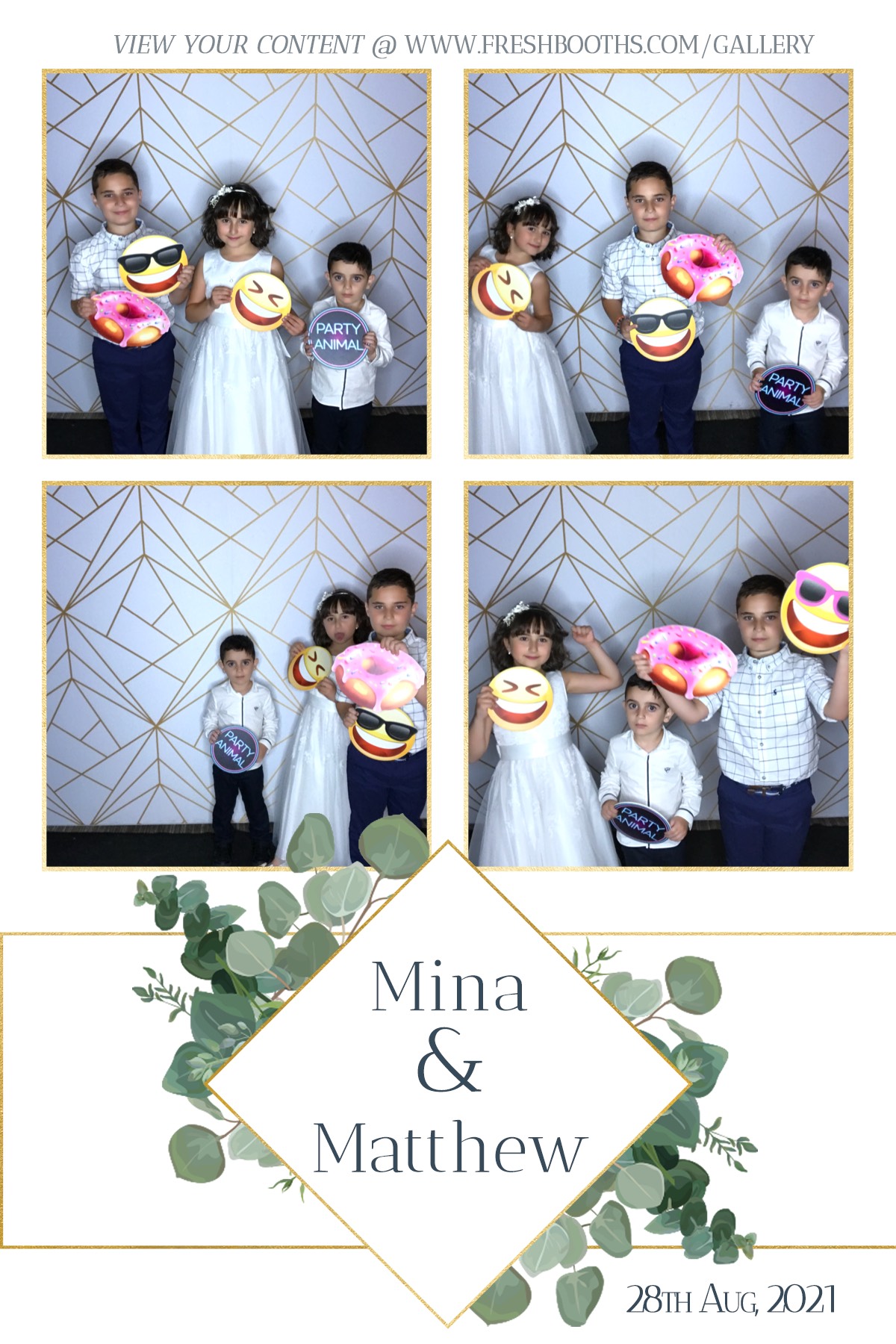Matthew & Mina Wedding Party - GIF Station | View more photos from the event at gallery.freshbooths.com/u/FreshBooths/Matthew-Mina-Wedding-Party-GIF-Station