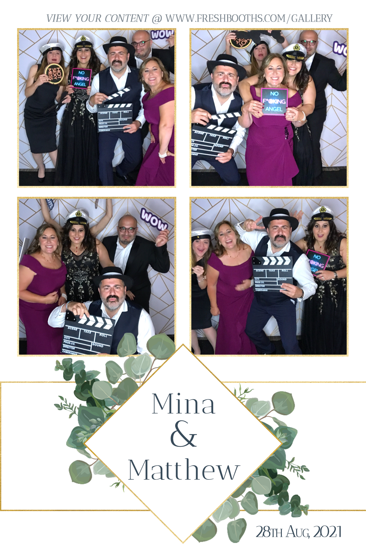 Matthew & Mina Wedding Party - GIF Station | View more photos from the event at gallery.freshbooths.com/u/FreshBooths/Matthew-Mina-Wedding-Party-GIF-Station