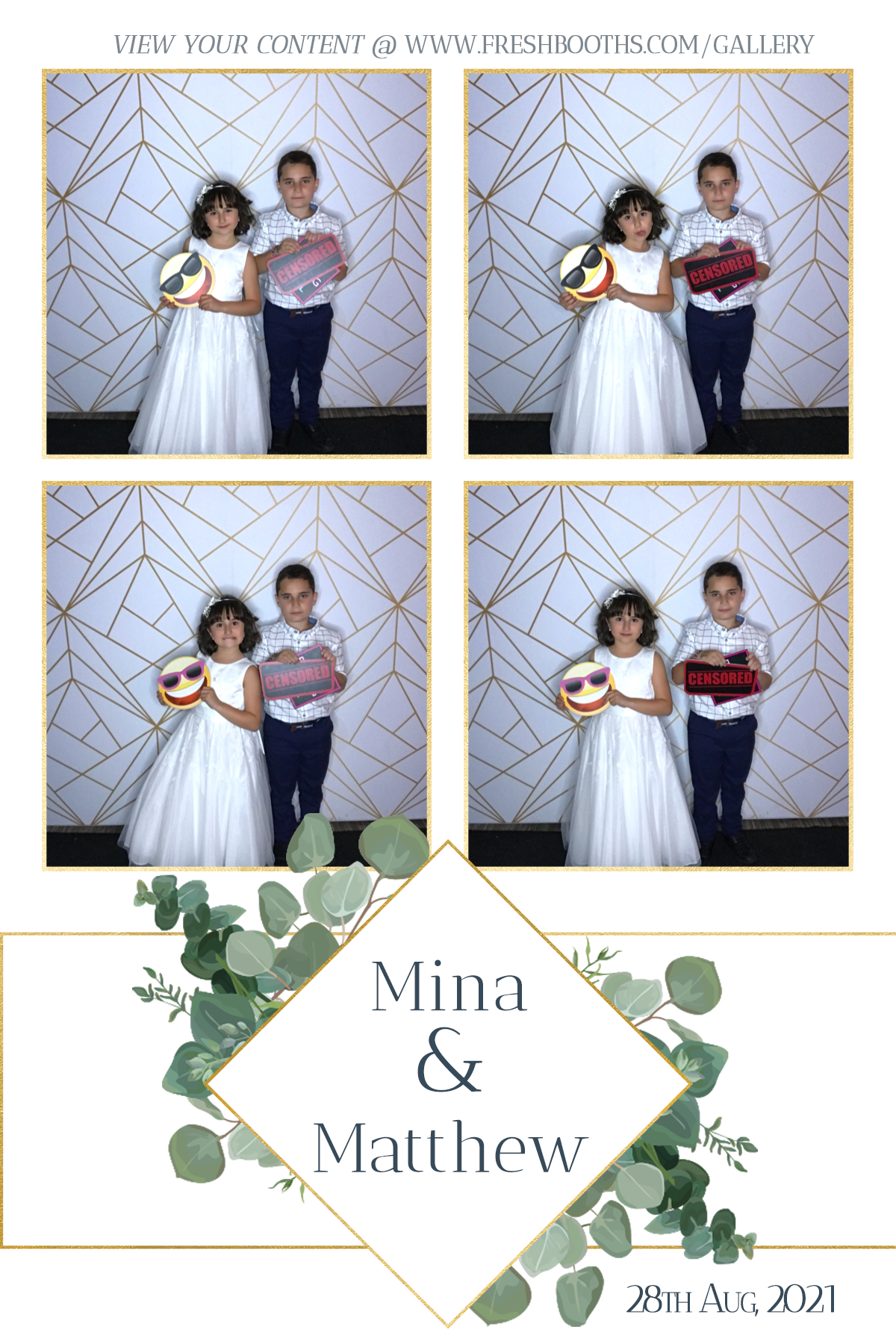 Matthew & Mina Wedding Party - GIF Station | View more photos from the event at gallery.freshbooths.com/u/FreshBooths/Matthew-Mina-Wedding-Party-GIF-Station