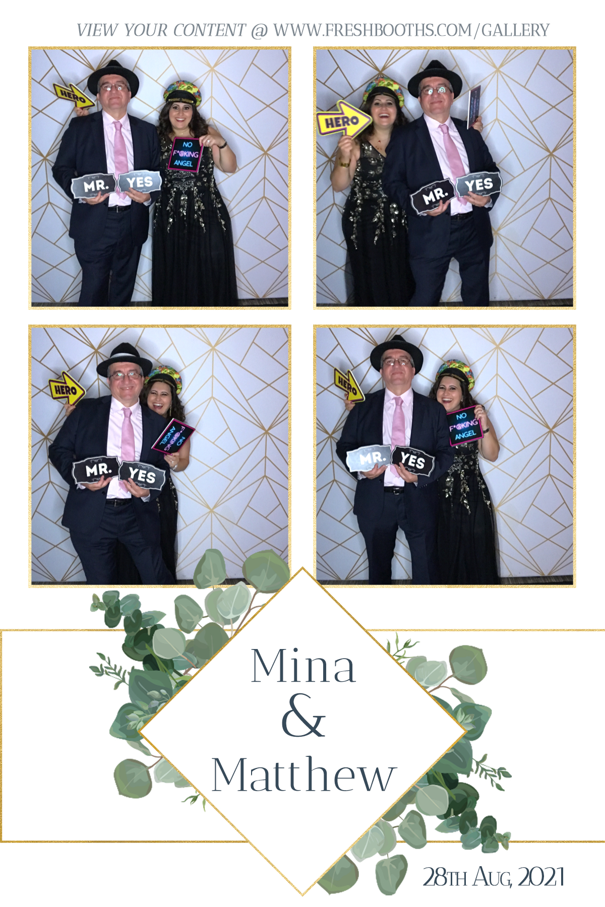 Matthew & Mina Wedding Party - GIF Station | View more photos from the event at gallery.freshbooths.com/u/FreshBooths/Matthew-Mina-Wedding-Party-GIF-Station
