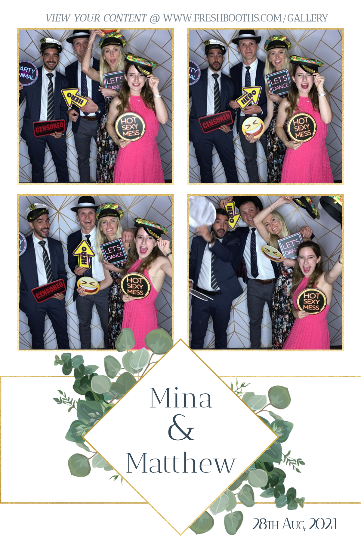 Matthew & Mina Wedding Party - GIF Station | View more photos from the event at gallery.freshbooths.com/u/FreshBooths/Matthew-Mina-Wedding-Party-GIF-Station