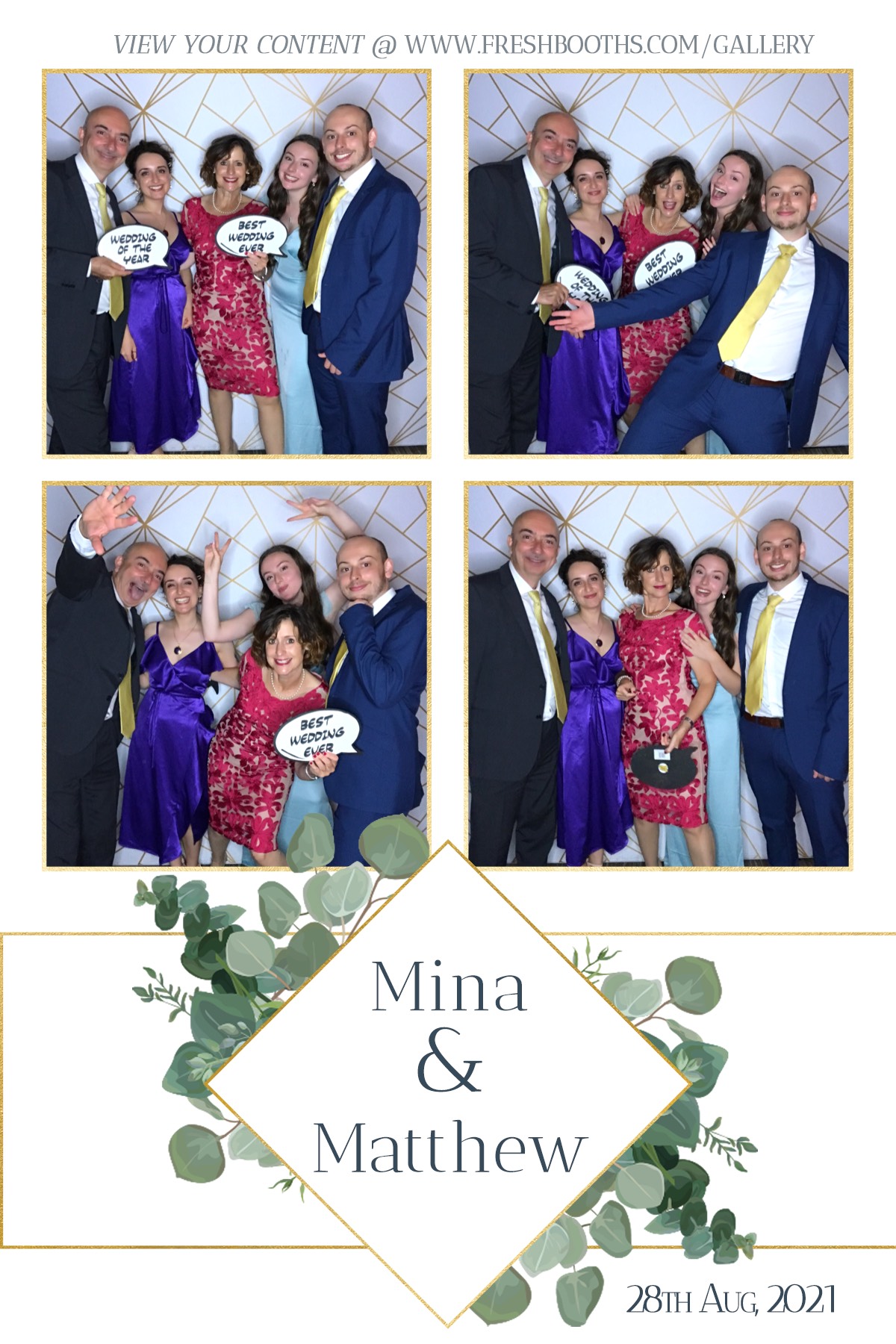 Matthew & Mina Wedding Party - GIF Station | View more photos from the event at gallery.freshbooths.com/u/FreshBooths/Matthew-Mina-Wedding-Party-GIF-Station