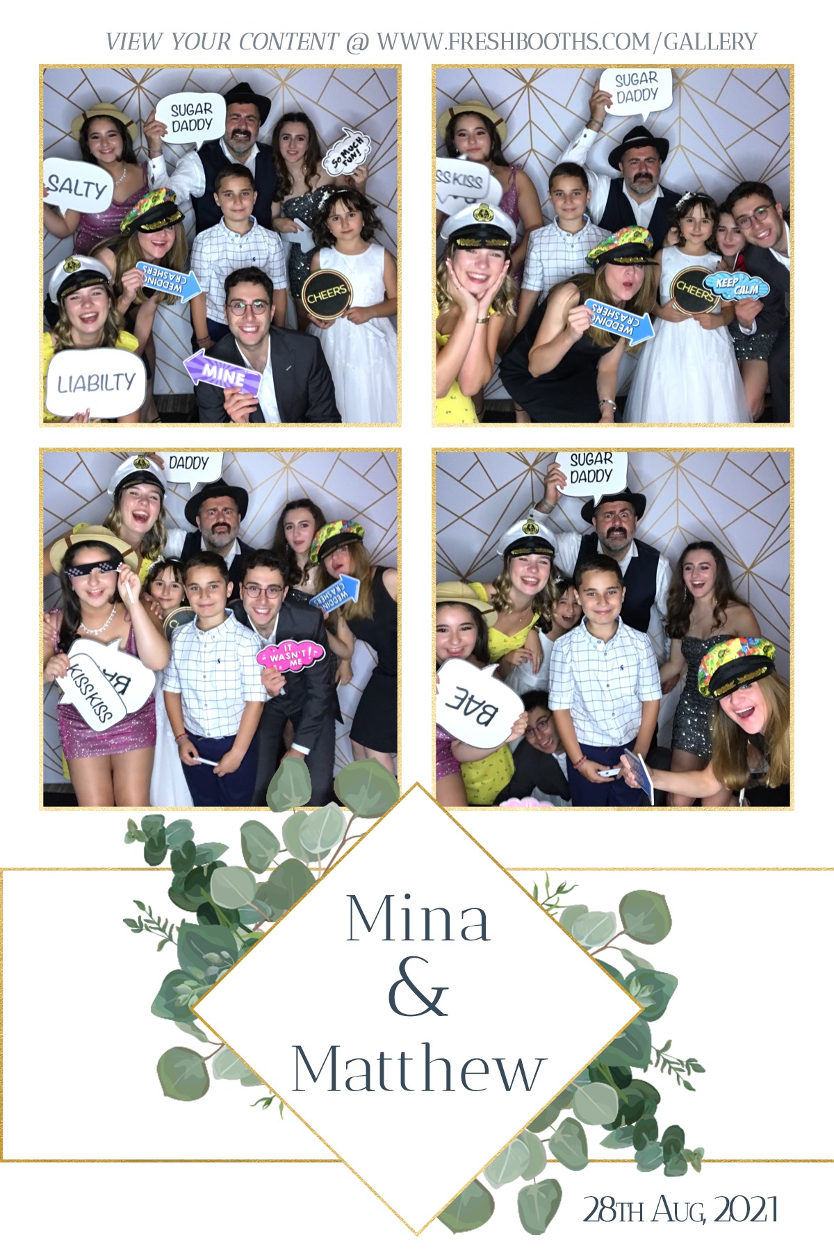 Matthew & Mina Wedding Party - GIF Station | View more photos from the event at gallery.freshbooths.com/u/FreshBooths/Matthew-Mina-Wedding-Party-GIF-Station