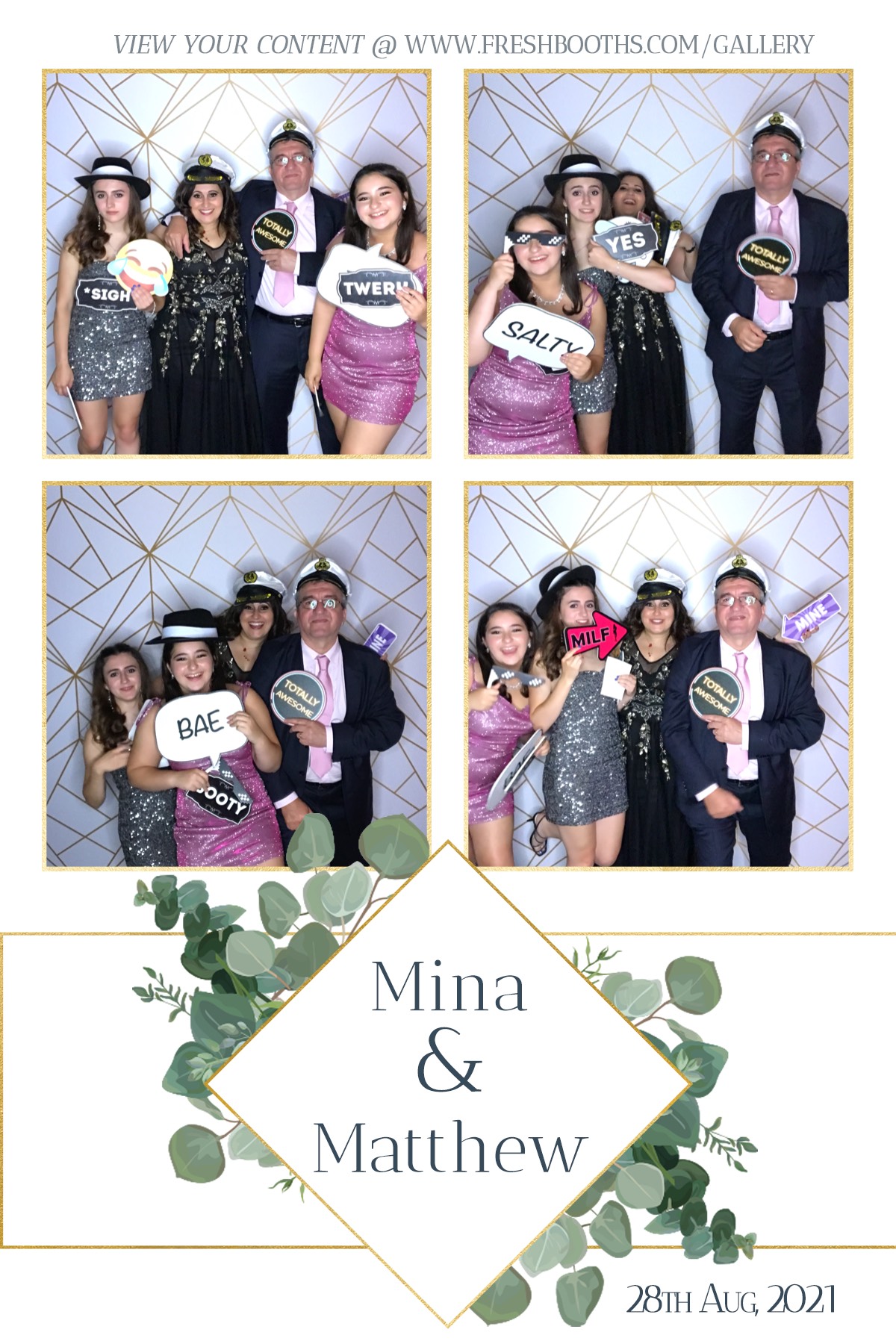 Matthew & Mina Wedding Party - GIF Station | View more photos from the event at gallery.freshbooths.com/u/FreshBooths/Matthew-Mina-Wedding-Party-GIF-Station