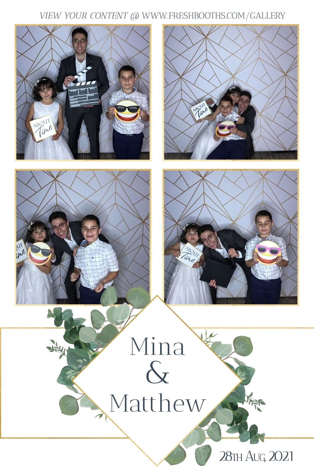 Matthew & Mina Wedding Party - GIF Station | View more photos from the event at gallery.freshbooths.com/u/FreshBooths/Matthew-Mina-Wedding-Party-GIF-Station