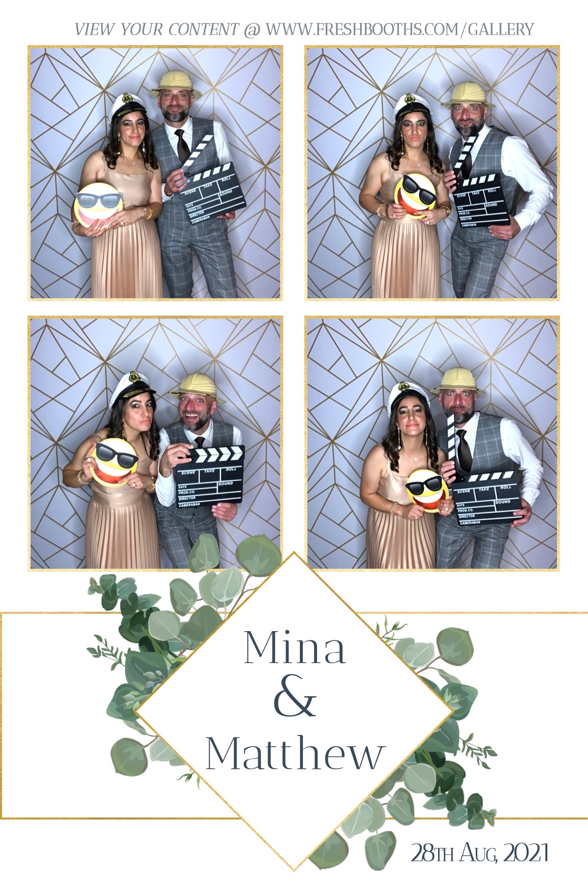 Matthew & Mina Wedding Party - GIF Station | View more photos from the event at gallery.freshbooths.com/u/FreshBooths/Matthew-Mina-Wedding-Party-GIF-Station
