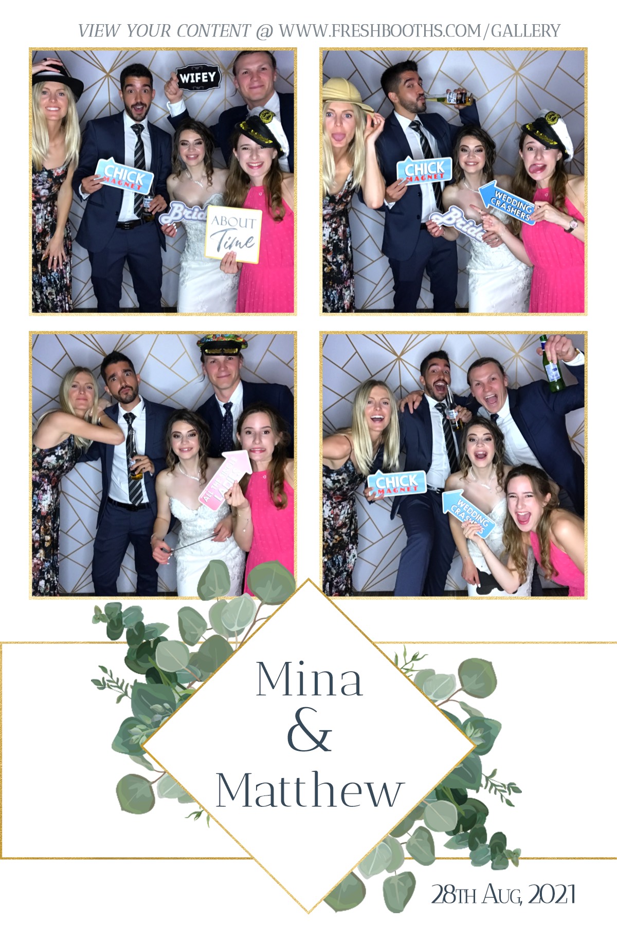 Matthew & Mina Wedding Party - GIF Station | View more photos from the event at gallery.freshbooths.com/u/FreshBooths/Matthew-Mina-Wedding-Party-GIF-Station