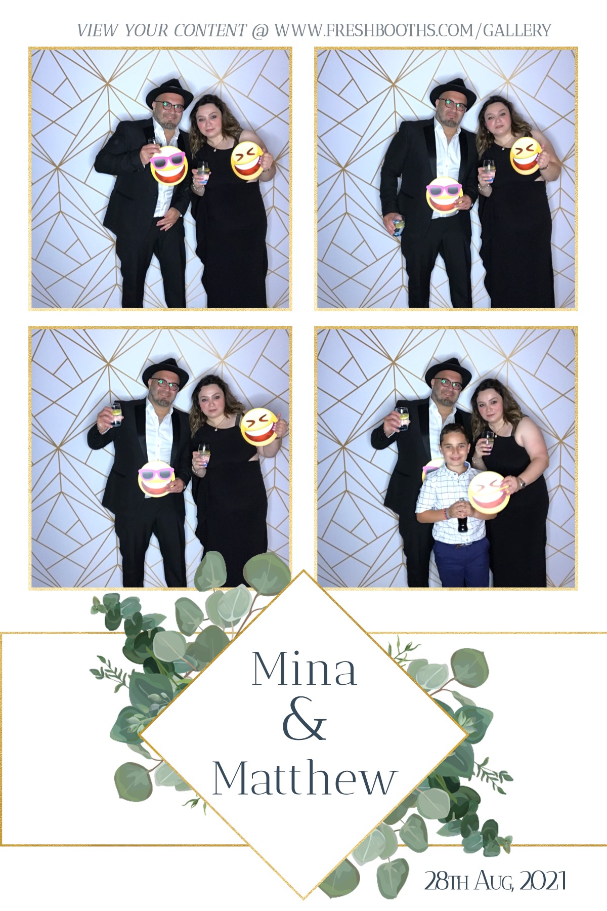 Matthew & Mina Wedding Party - GIF Station | View more photos from the event at gallery.freshbooths.com/u/FreshBooths/Matthew-Mina-Wedding-Party-GIF-Station