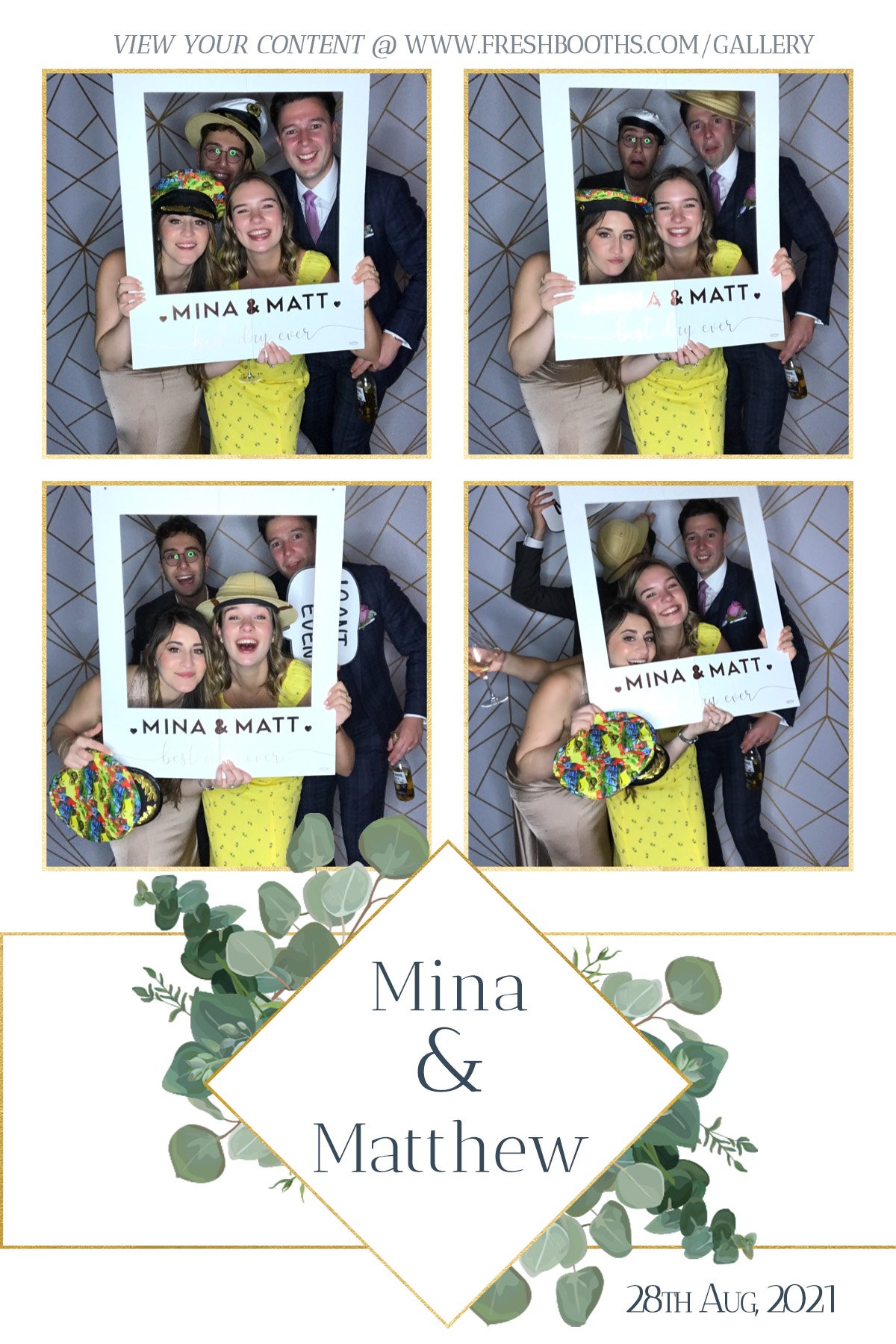 Matthew & Mina Wedding Party - GIF Station | View more photos from the event at gallery.freshbooths.com/u/FreshBooths/Matthew-Mina-Wedding-Party-GIF-Station