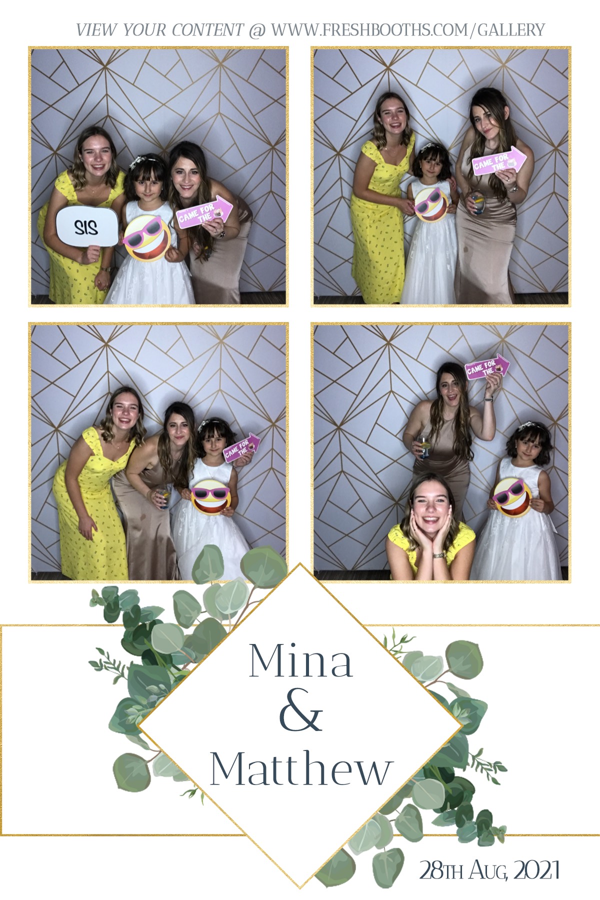 Matthew & Mina Wedding Party - GIF Station | View more photos from the event at gallery.freshbooths.com/u/FreshBooths/Matthew-Mina-Wedding-Party-GIF-Station