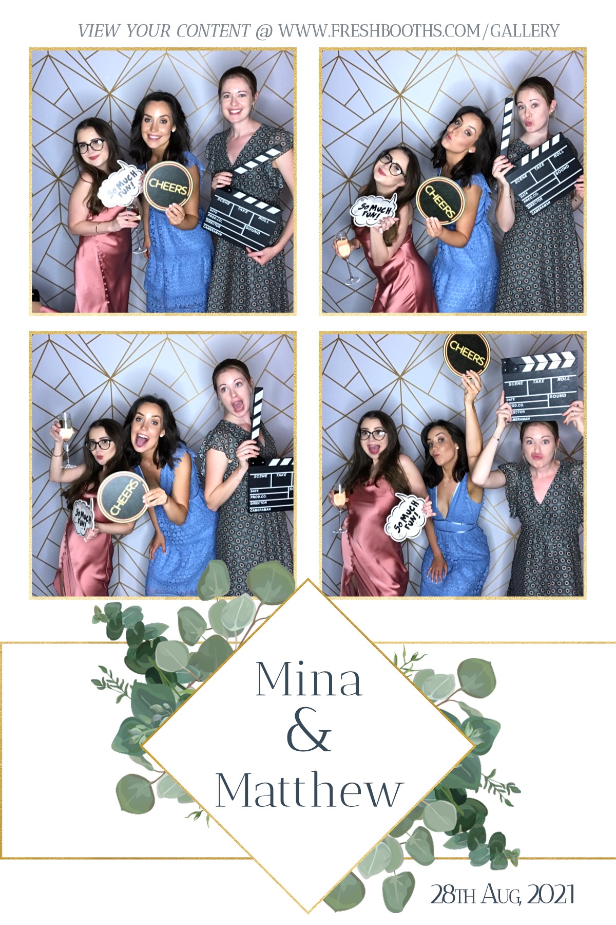 Matthew & Mina Wedding Party - GIF Station | View more photos from the event at gallery.freshbooths.com/u/FreshBooths/Matthew-Mina-Wedding-Party-GIF-Station