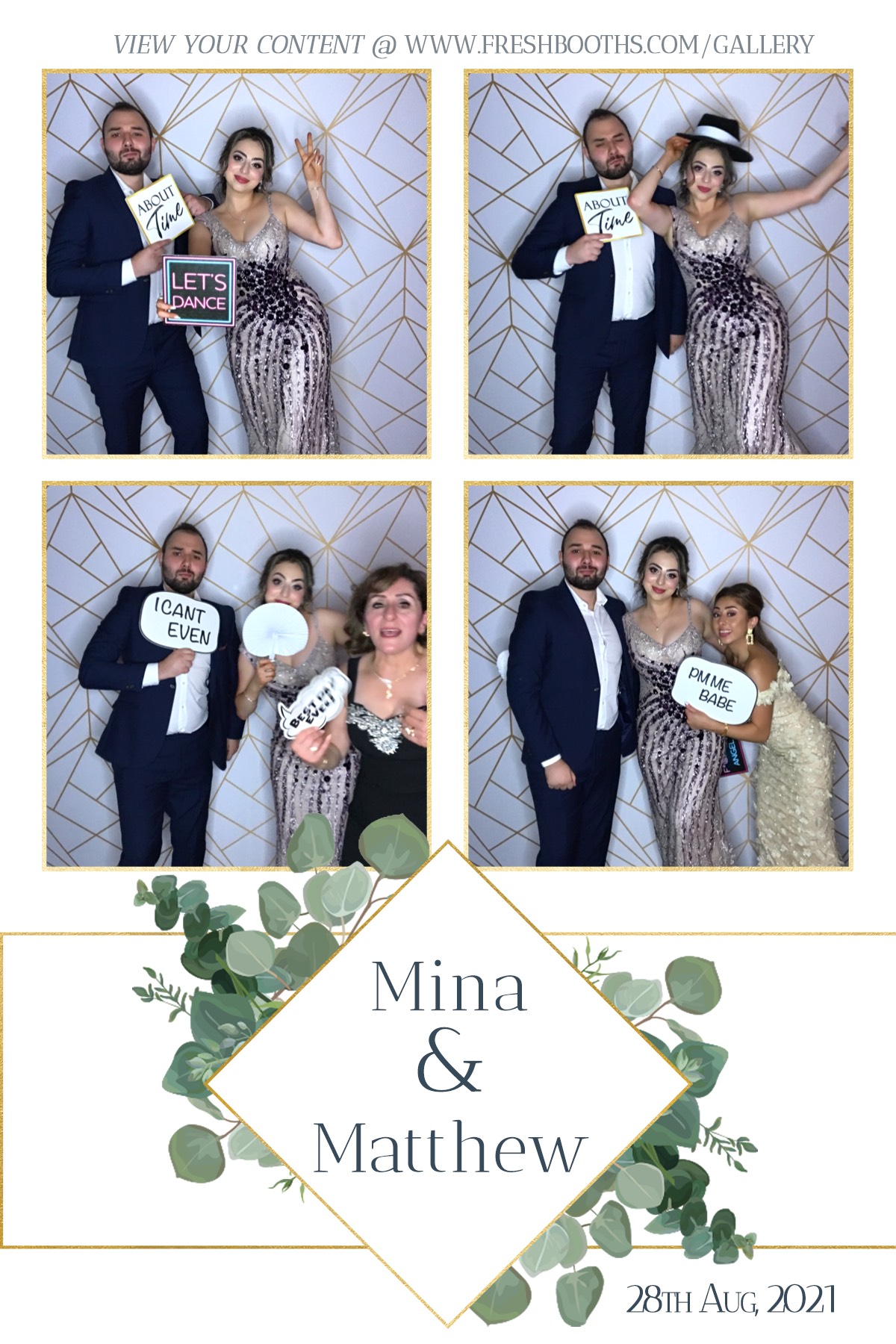 Matthew & Mina Wedding Party - GIF Station | View more photos from the event at gallery.freshbooths.com/u/FreshBooths/Matthew-Mina-Wedding-Party-GIF-Station