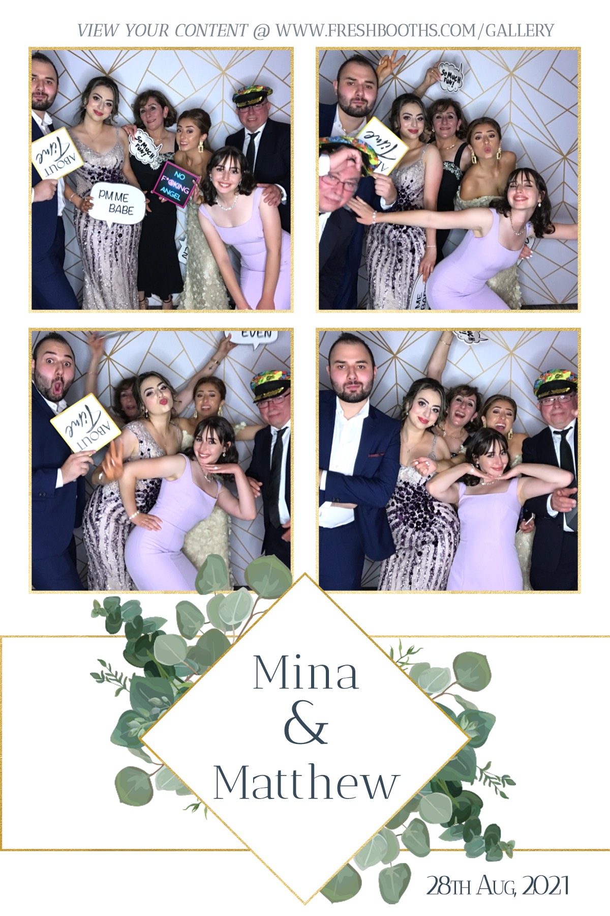 Matthew & Mina Wedding Party - GIF Station | View more photos from the event at gallery.freshbooths.com/u/FreshBooths/Matthew-Mina-Wedding-Party-GIF-Station