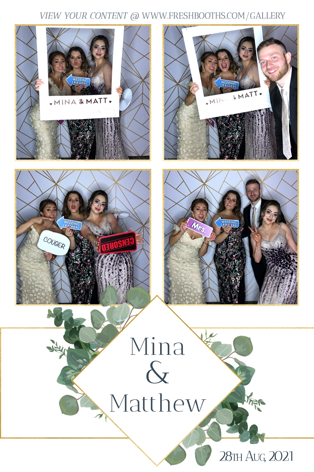 Matthew & Mina Wedding Party - GIF Station | View more photos from the event at gallery.freshbooths.com/u/FreshBooths/Matthew-Mina-Wedding-Party-GIF-Station