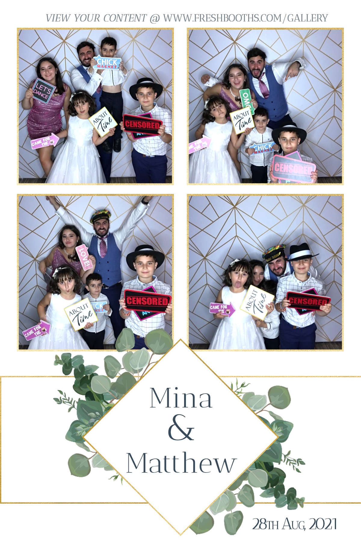 Matthew & Mina Wedding Party - GIF Station | View more photos from the event at gallery.freshbooths.com/u/FreshBooths/Matthew-Mina-Wedding-Party-GIF-Station