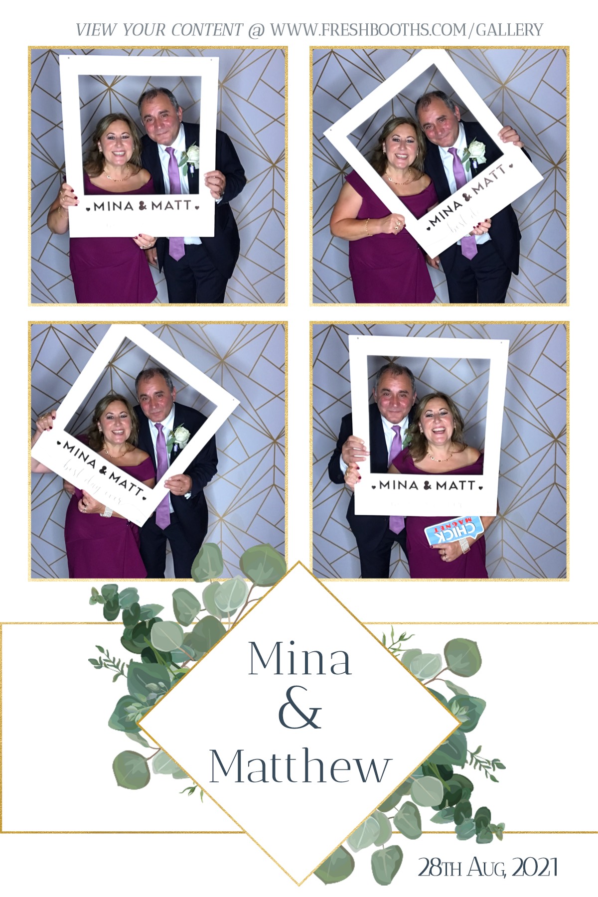 Matthew & Mina Wedding Party - GIF Station | View more photos from the event at gallery.freshbooths.com/u/FreshBooths/Matthew-Mina-Wedding-Party-GIF-Station