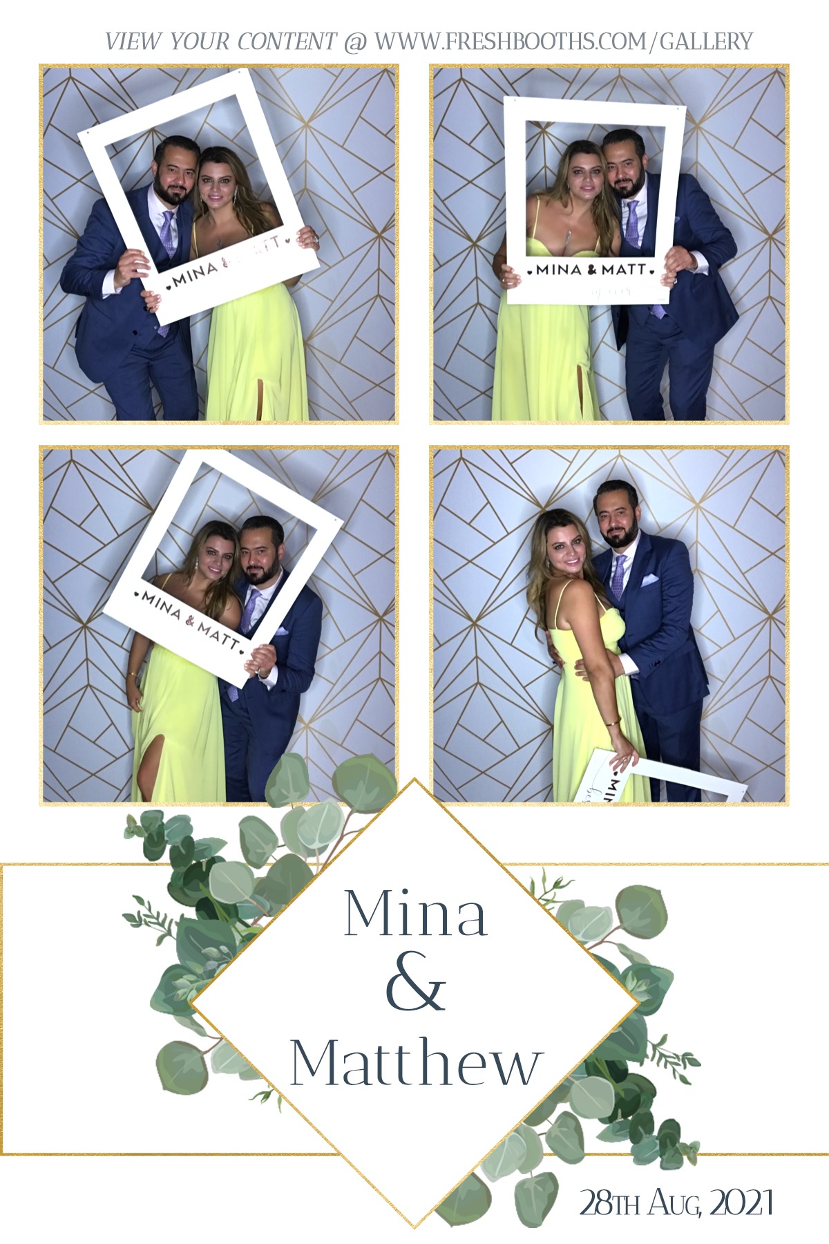 Matthew & Mina Wedding Party - GIF Station | View more photos from the event at gallery.freshbooths.com/u/FreshBooths/Matthew-Mina-Wedding-Party-GIF-Station