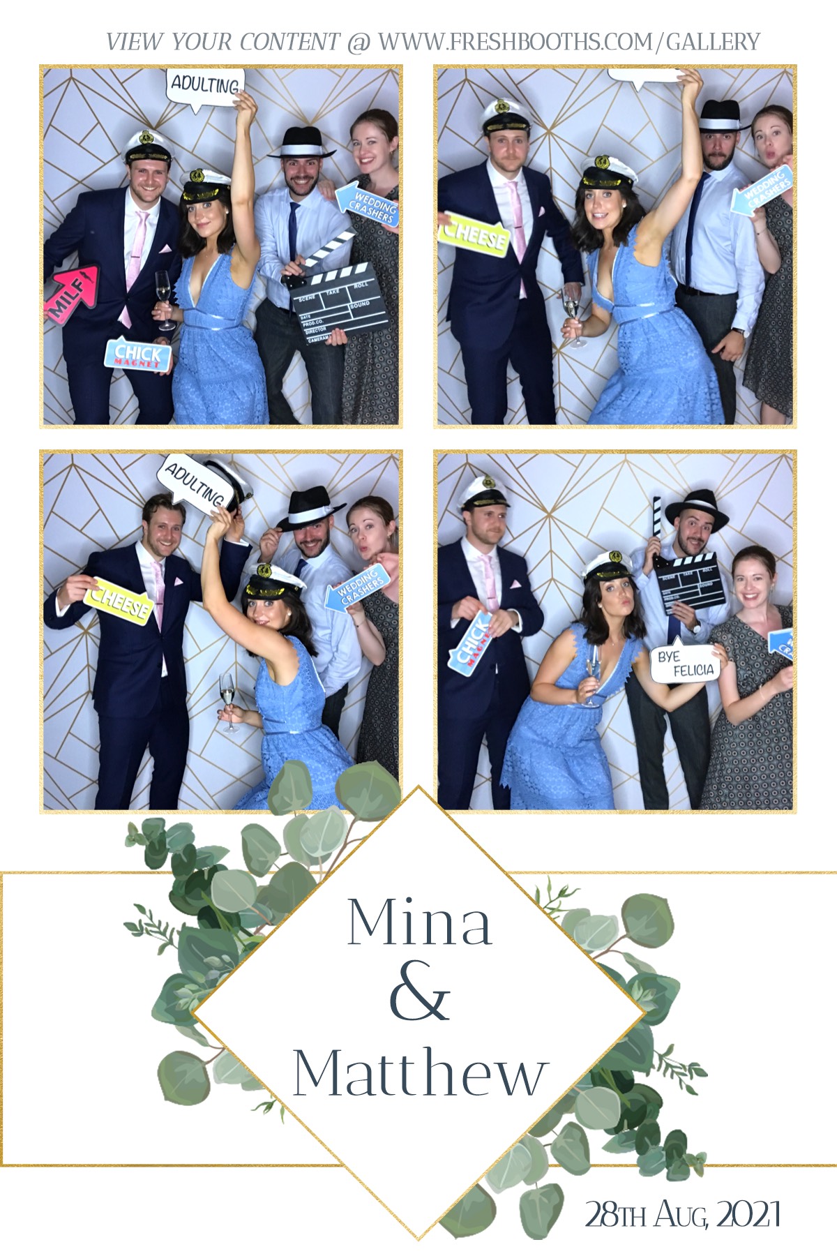Matthew & Mina Wedding Party - GIF Station | View more photos from the event at gallery.freshbooths.com/u/FreshBooths/Matthew-Mina-Wedding-Party-GIF-Station