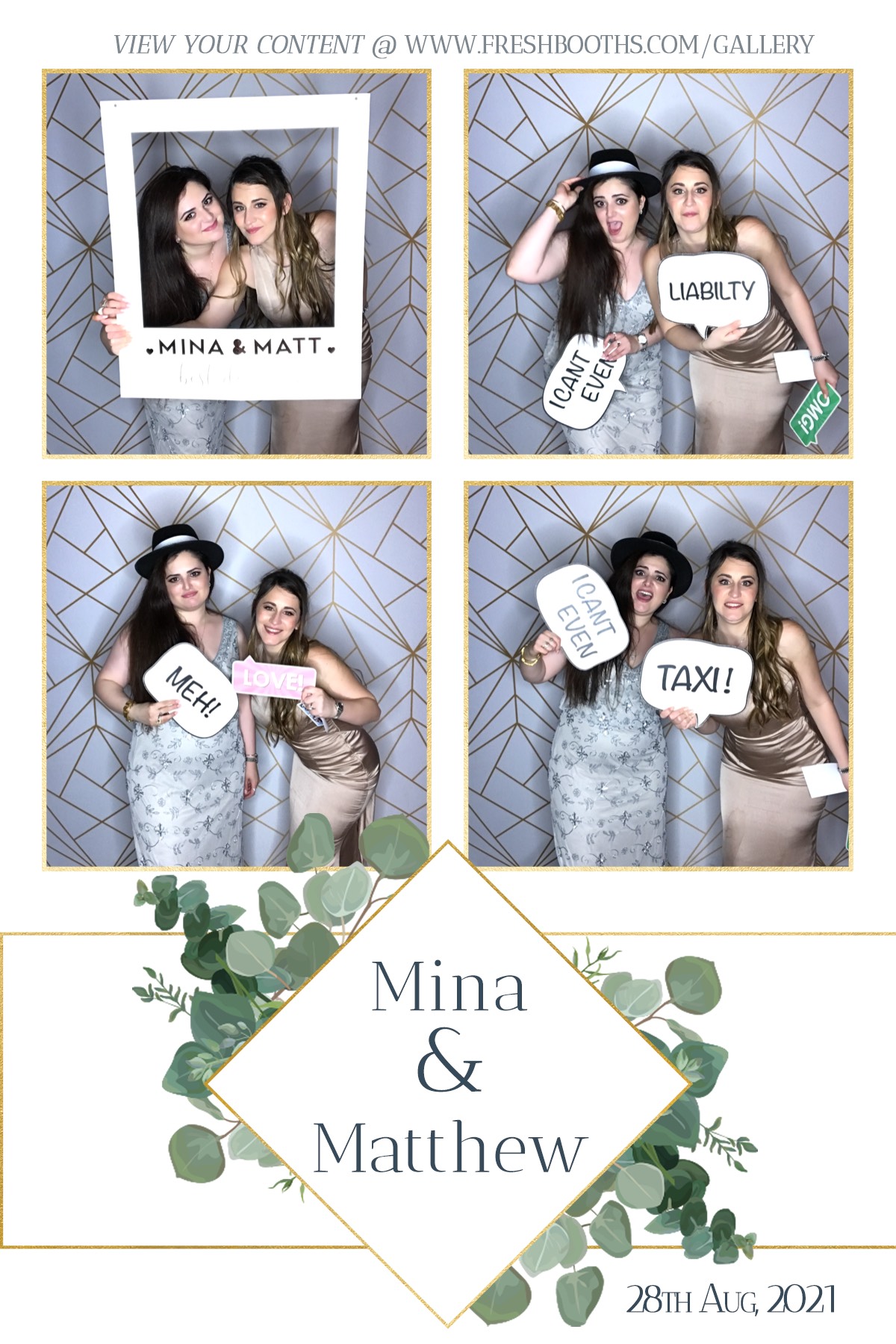 Matthew & Mina Wedding Party - GIF Station | View more photos from the event at gallery.freshbooths.com/u/FreshBooths/Matthew-Mina-Wedding-Party-GIF-Station