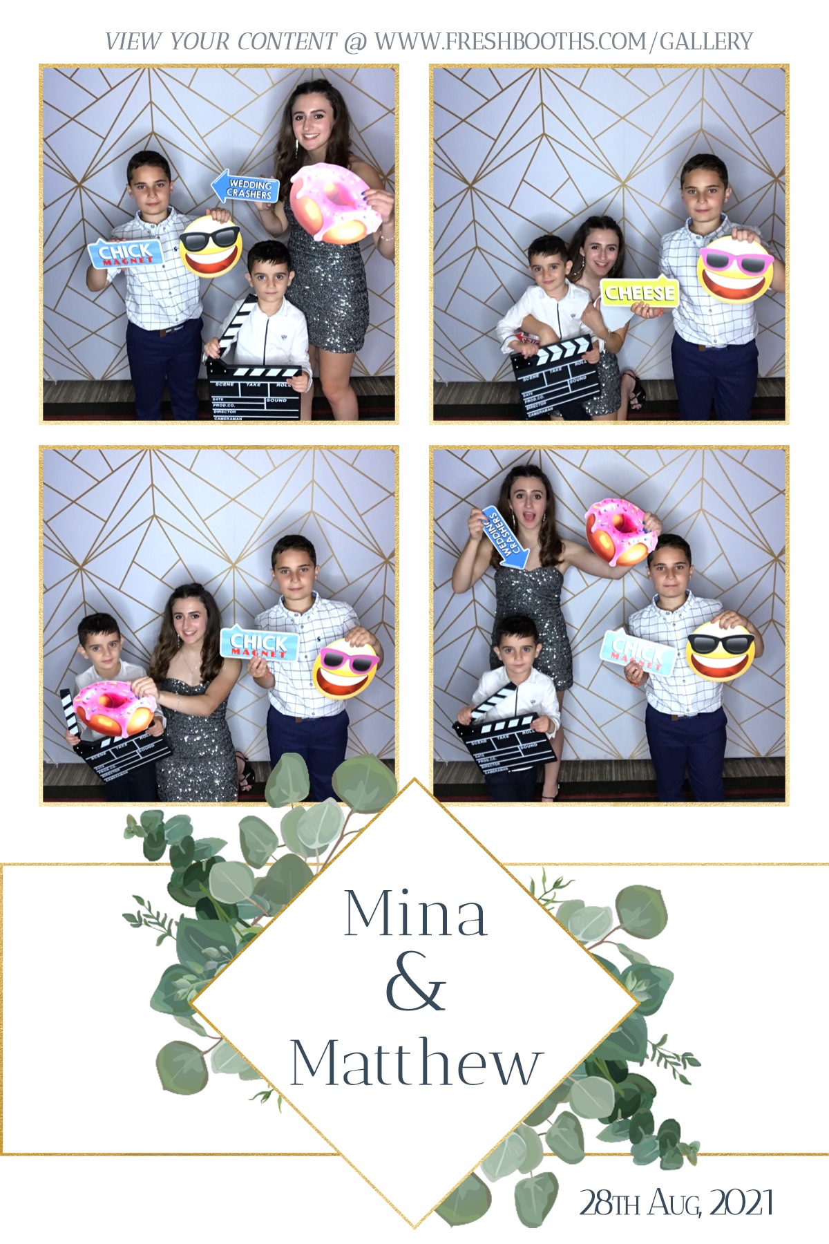 Matthew & Mina Wedding Party - GIF Station | View more photos from the event at gallery.freshbooths.com/u/FreshBooths/Matthew-Mina-Wedding-Party-GIF-Station