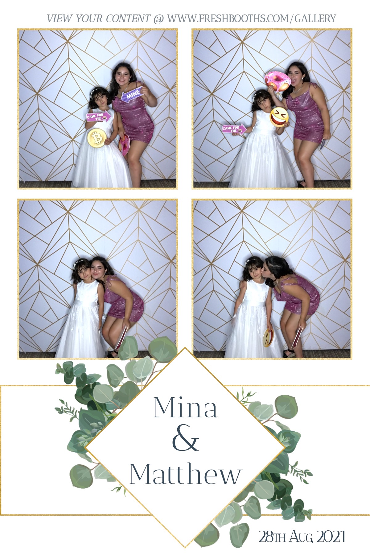 Matthew & Mina Wedding Party - GIF Station | View more photos from the event at gallery.freshbooths.com/u/FreshBooths/Matthew-Mina-Wedding-Party-GIF-Station