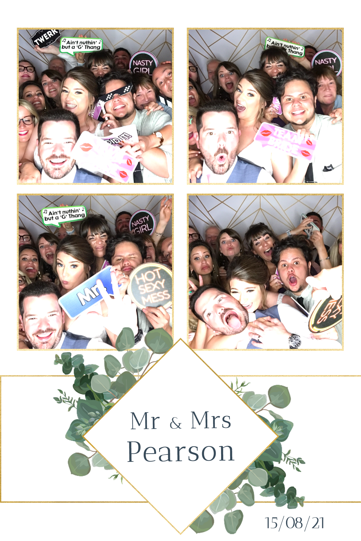 Mitch and Jenna Wedding - GIF Station | View more photos from the event at gallery.freshbooths.com/u/FreshBooths/Mitch-and-Jenna-Wedding-GIF-Station