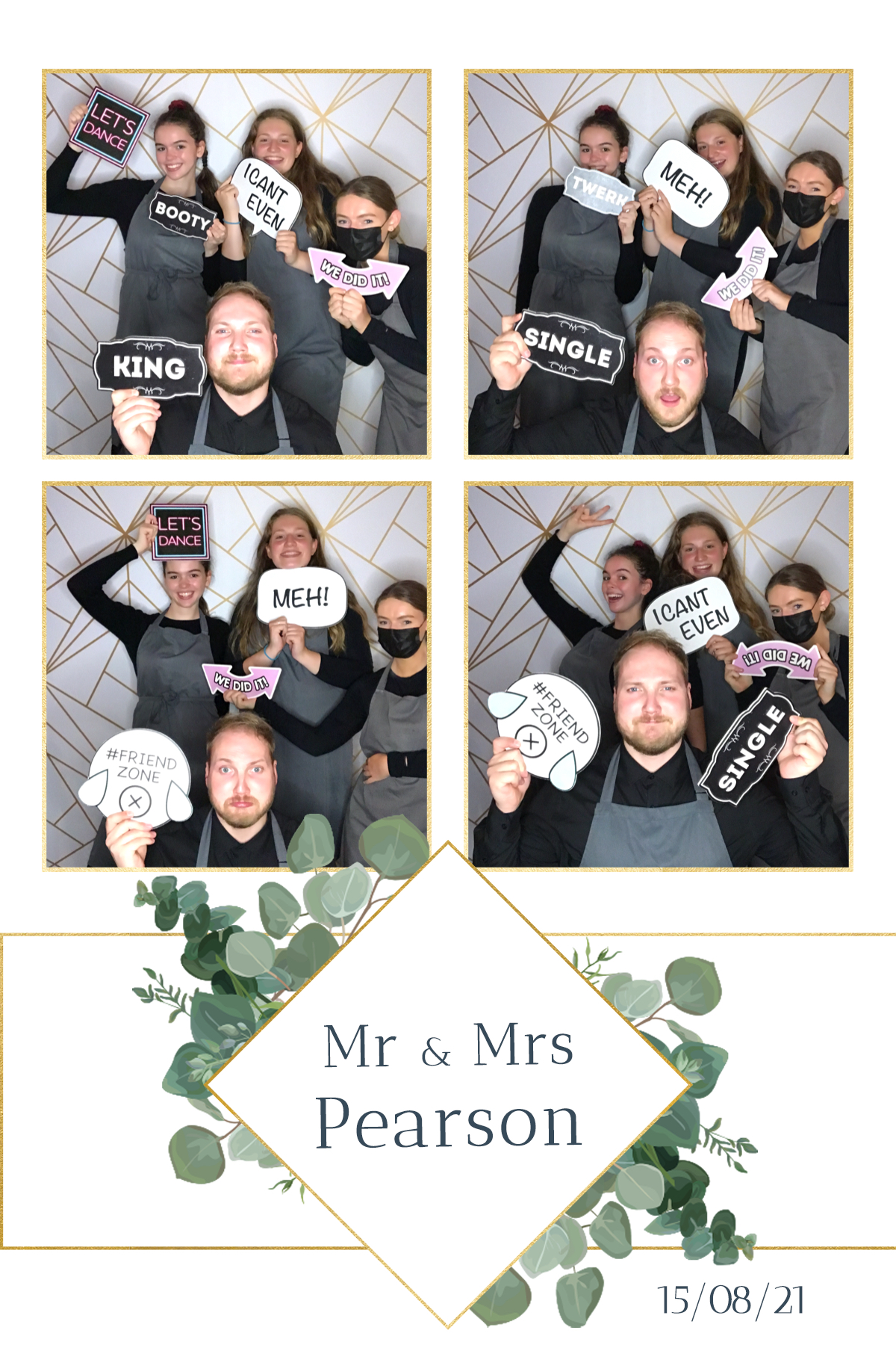 Mitch and Jenna Wedding - GIF Station | View more photos from the event at gallery.freshbooths.com/u/FreshBooths/Mitch-and-Jenna-Wedding-GIF-Station