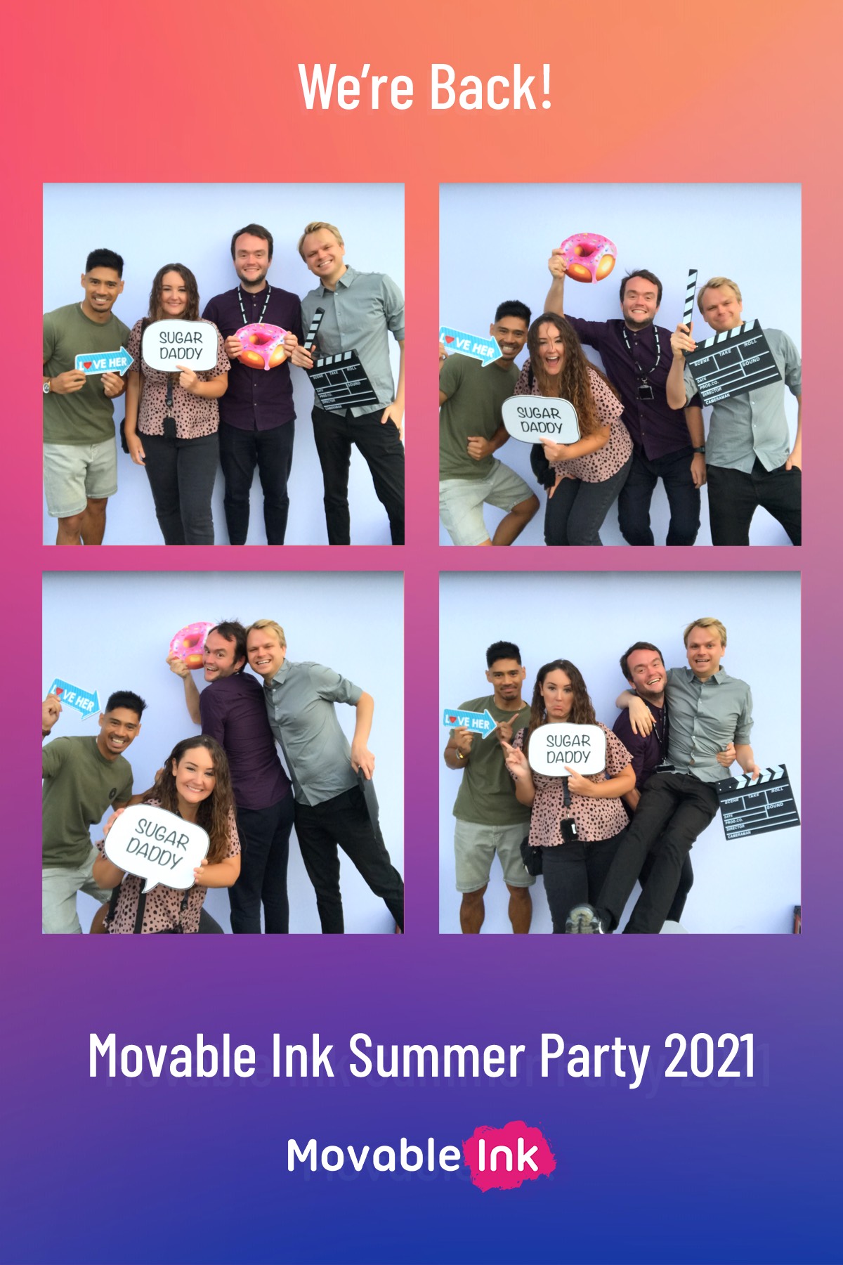 Movable Ink Summer Party - GIF Station | View more photos from the event at gallery.freshbooths.com/u/FreshBooths/Movable-Ink-Summer-Party-GIF-Station