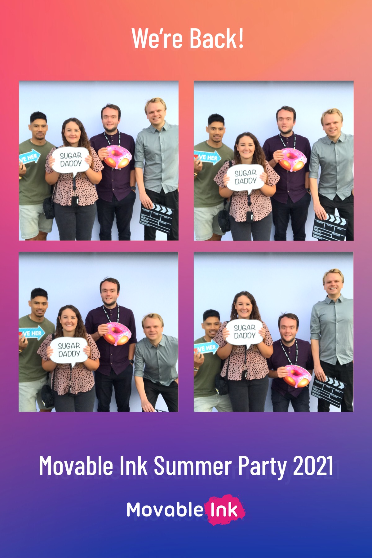Movable Ink Summer Party - GIF Station | View more photos from the event at gallery.freshbooths.com/u/FreshBooths/Movable-Ink-Summer-Party-GIF-Station