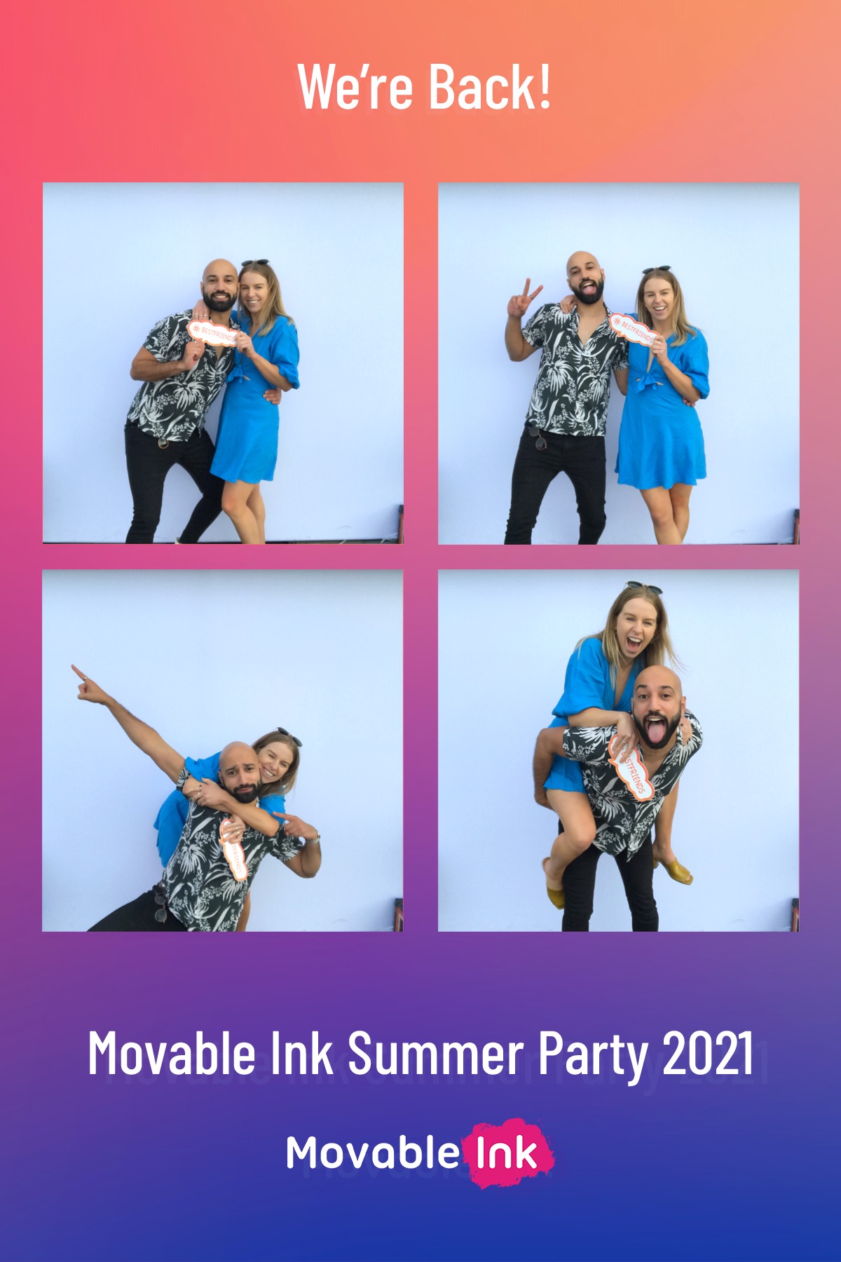 Movable Ink Summer Party - GIF Station | View more photos from the event at gallery.freshbooths.com/u/FreshBooths/Movable-Ink-Summer-Party-GIF-Station