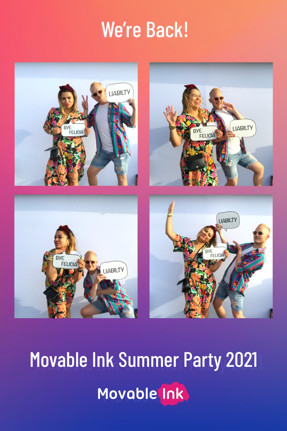 Movable Ink Summer Party - GIF Station | View more photos from the event at gallery.freshbooths.com/u/FreshBooths/Movable-Ink-Summer-Party-GIF-Station