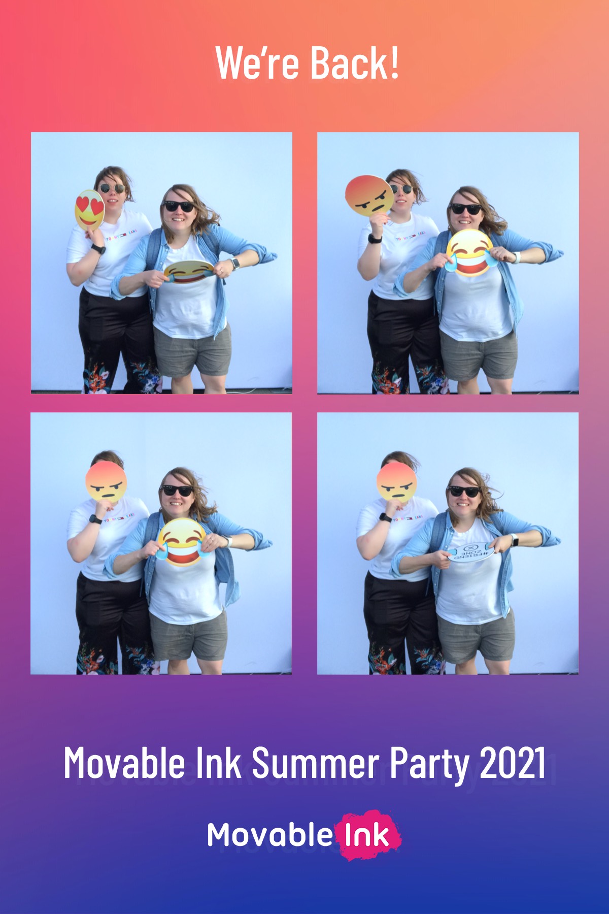 Movable Ink Summer Party - GIF Station | View more photos from the event at gallery.freshbooths.com/u/FreshBooths/Movable-Ink-Summer-Party-GIF-Station