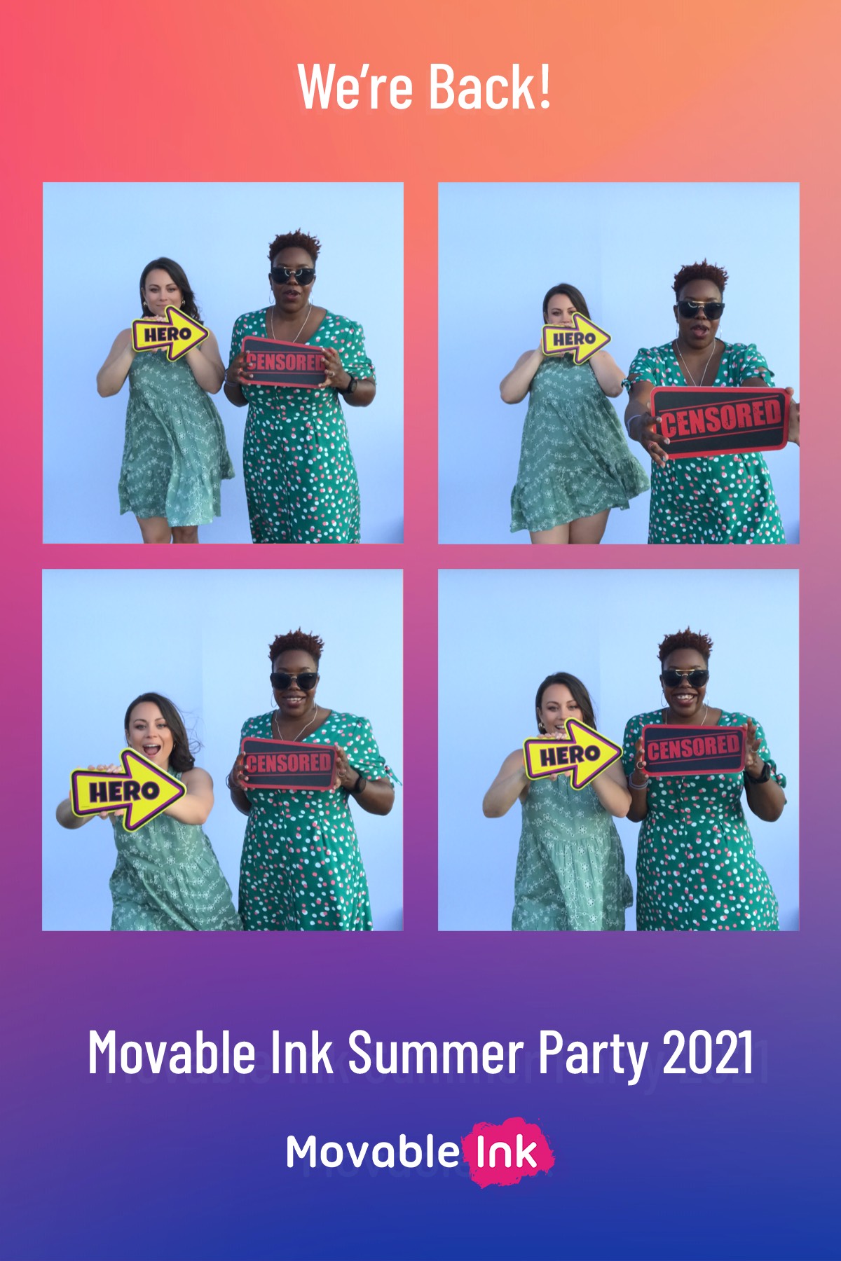 Movable Ink Summer Party - GIF Station | View more photos from the event at gallery.freshbooths.com/u/FreshBooths/Movable-Ink-Summer-Party-GIF-Station