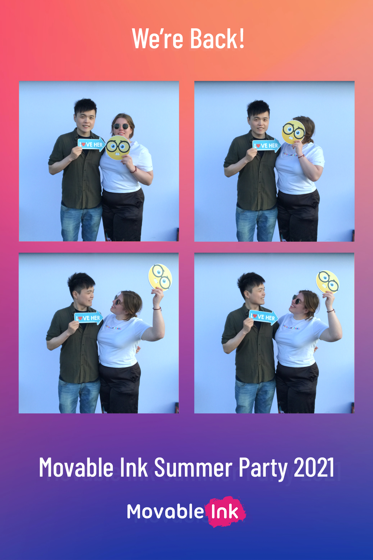 Movable Ink Summer Party - GIF Station | View more photos from the event at gallery.freshbooths.com/u/FreshBooths/Movable-Ink-Summer-Party-GIF-Station
