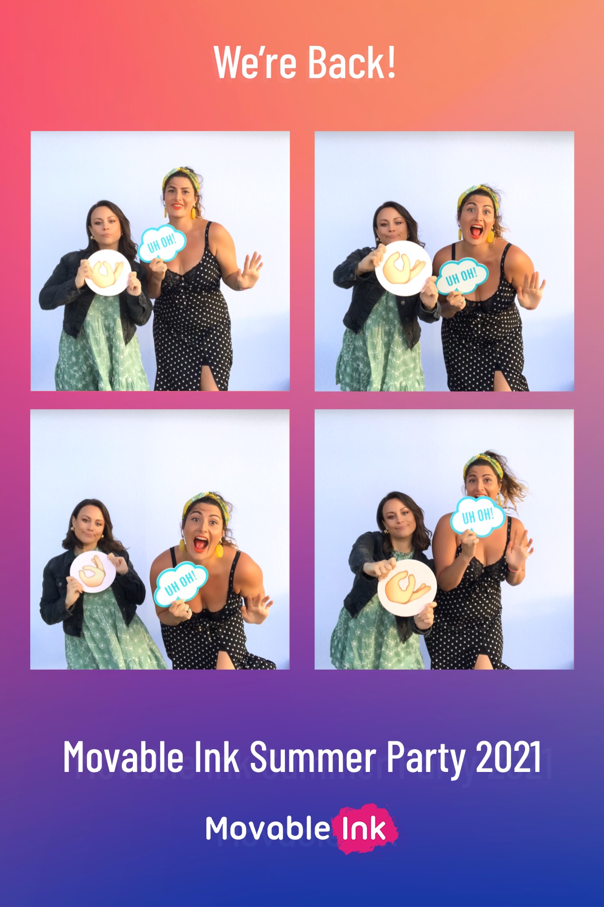 Movable Ink Summer Party - GIF Station | View more photos from the event at gallery.freshbooths.com/u/FreshBooths/Movable-Ink-Summer-Party-GIF-Station