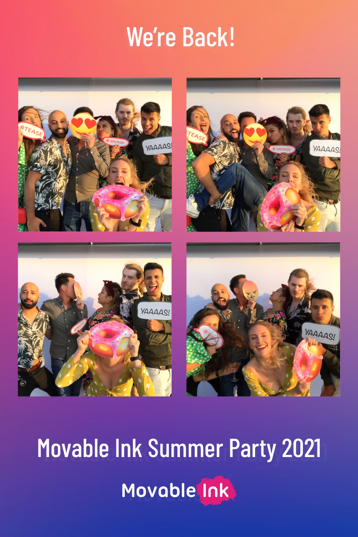 Movable Ink Summer Party - GIF Station | View more photos from the event at gallery.freshbooths.com/u/FreshBooths/Movable-Ink-Summer-Party-GIF-Station