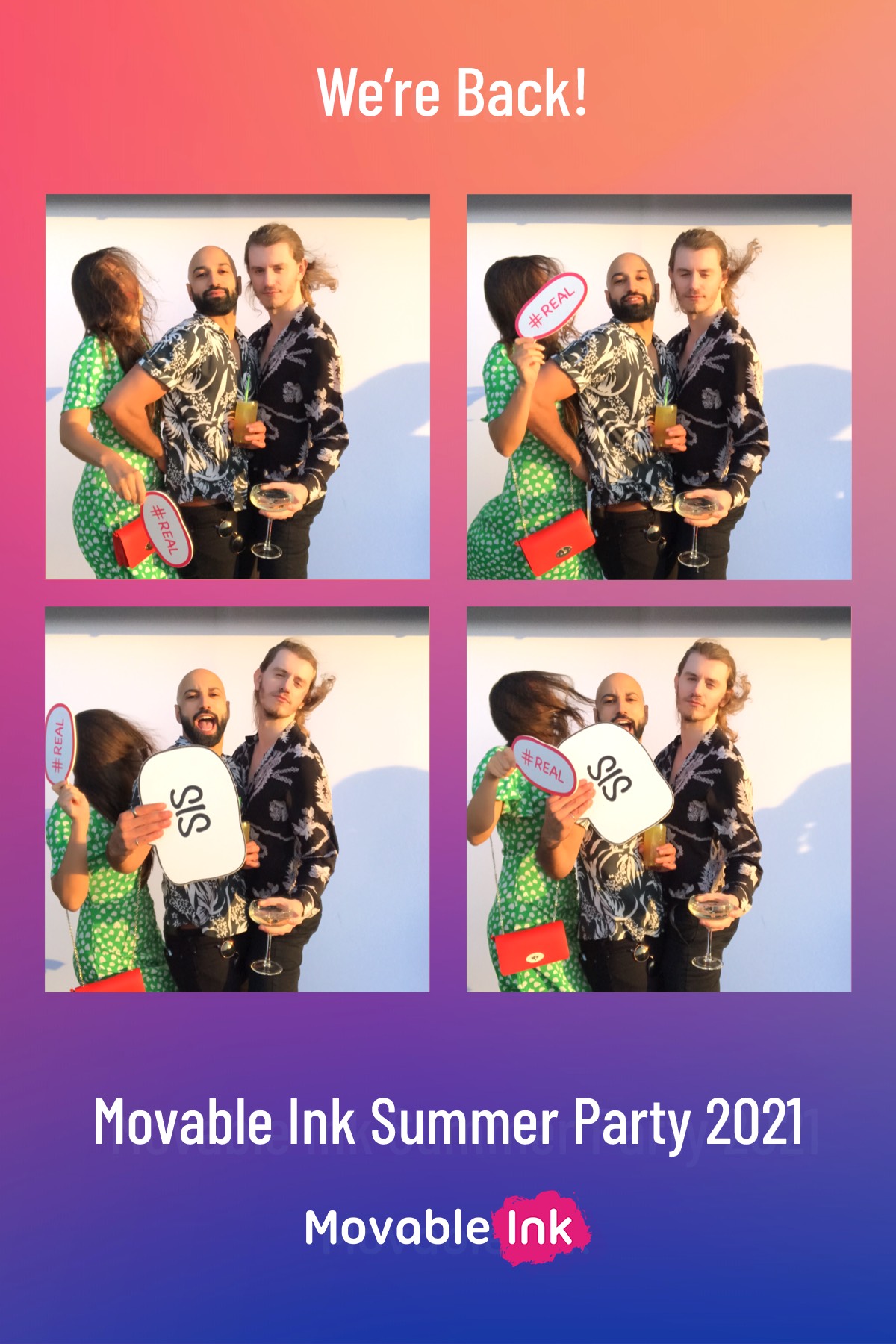 Movable Ink Summer Party - GIF Station | View more photos from the event at gallery.freshbooths.com/u/FreshBooths/Movable-Ink-Summer-Party-GIF-Station
