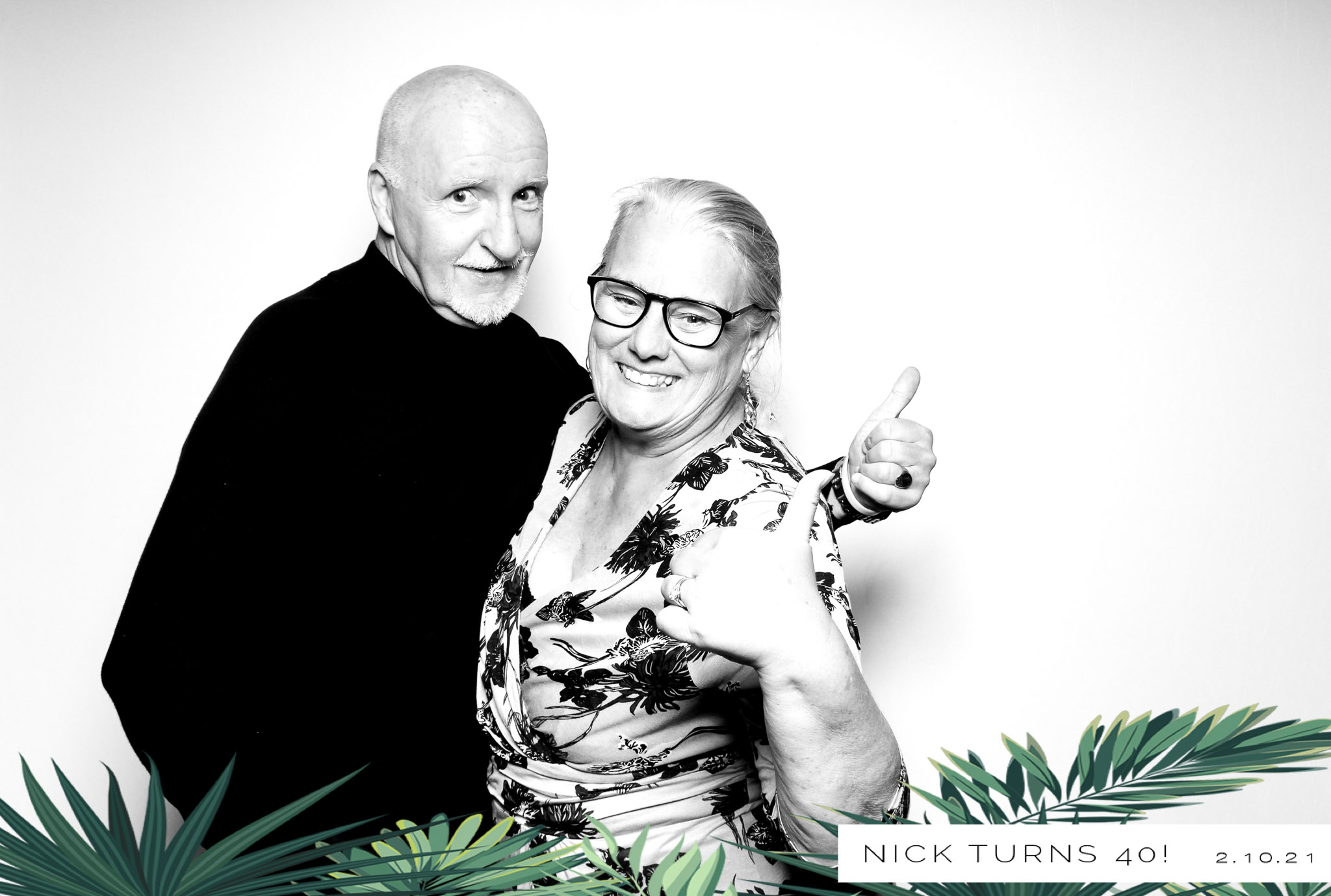 Nick Turns 40! -Classic Open Booth | View more photos from the event at gallery.freshbooths.com/u/FreshBooths/Nick-Turns-40-Classic-Open-Booth