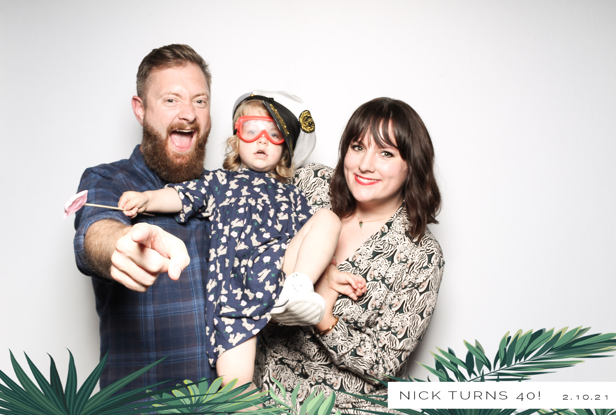 Nick Turns 40! -Classic Open Booth | View more photos from the event at gallery.freshbooths.com/u/FreshBooths/Nick-Turns-40-Classic-Open-Booth