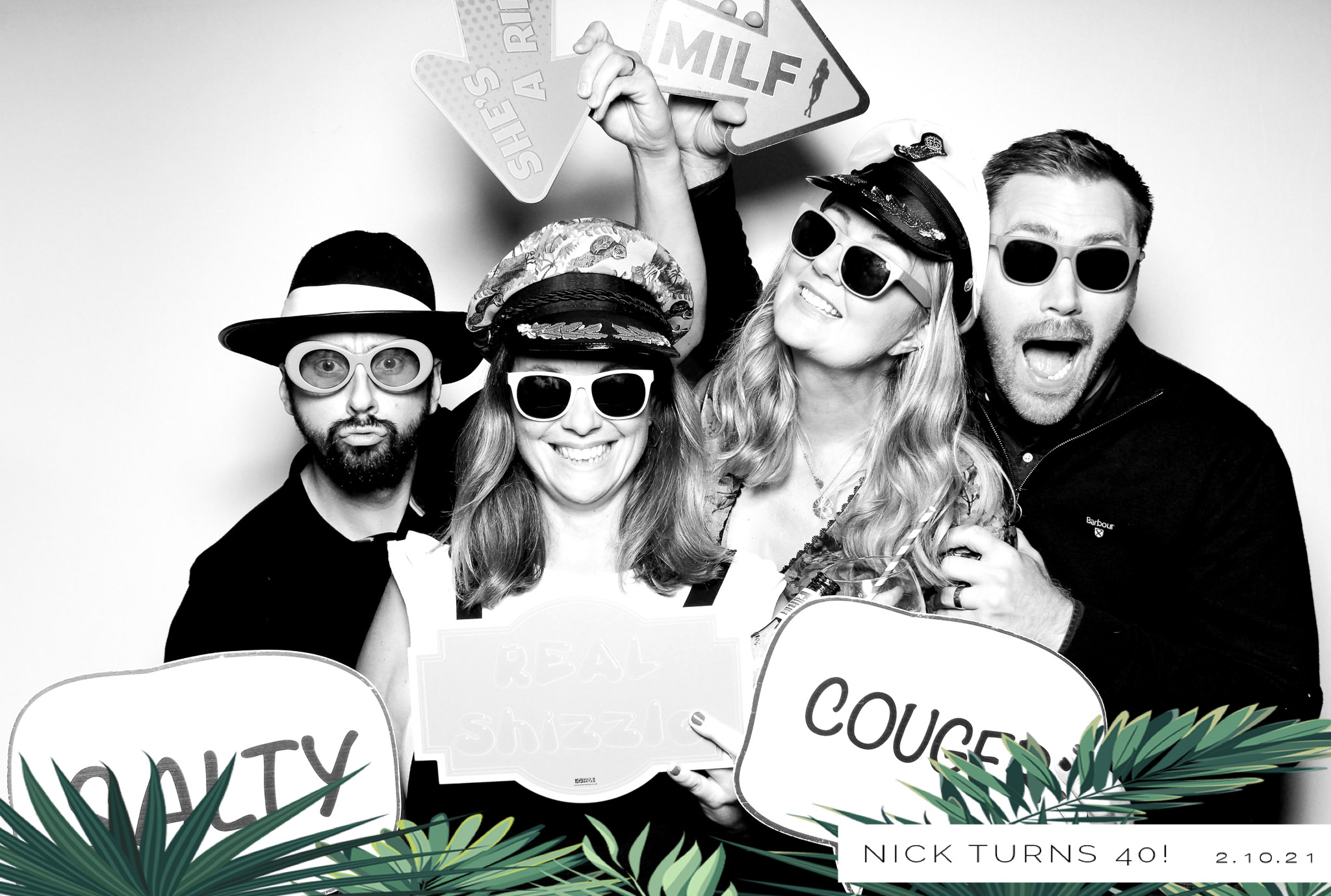 Nick Turns 40! -Classic Open Booth | View more photos from the event at gallery.freshbooths.com/u/FreshBooths/Nick-Turns-40-Classic-Open-Booth