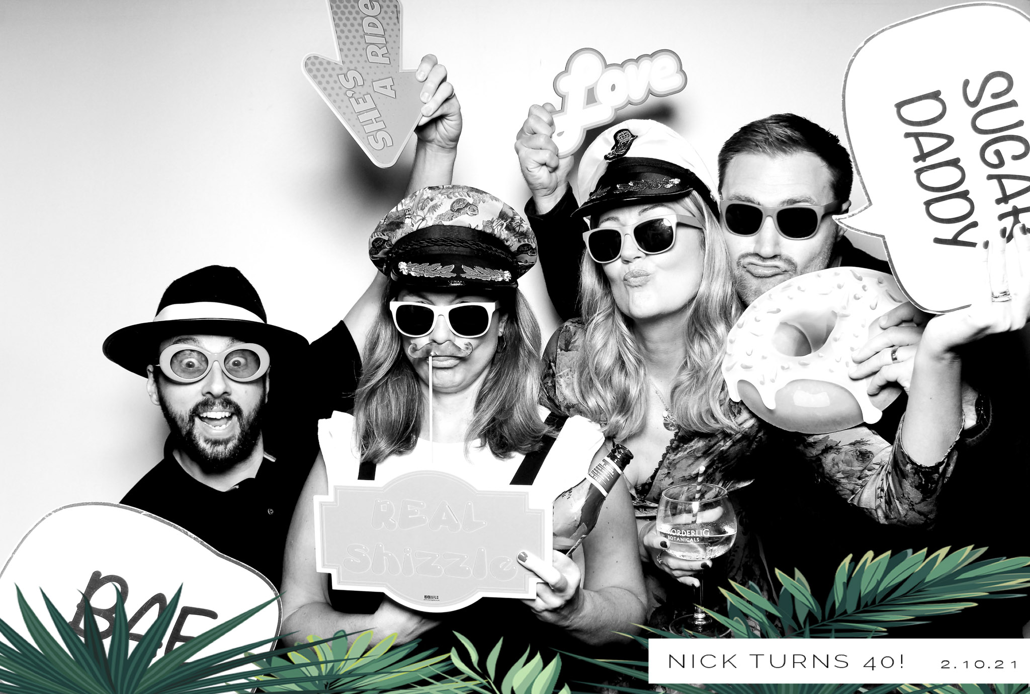 Nick Turns 40! -Classic Open Booth | View more photos from the event at gallery.freshbooths.com/u/FreshBooths/Nick-Turns-40-Classic-Open-Booth