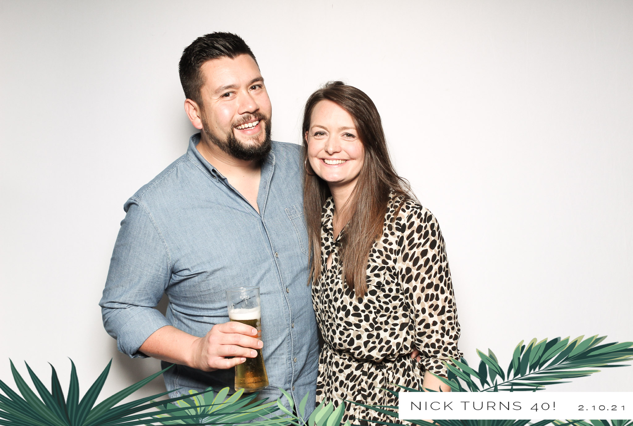 Nick Turns 40! -Classic Open Booth | View more photos from the event at gallery.freshbooths.com/u/FreshBooths/Nick-Turns-40-Classic-Open-Booth