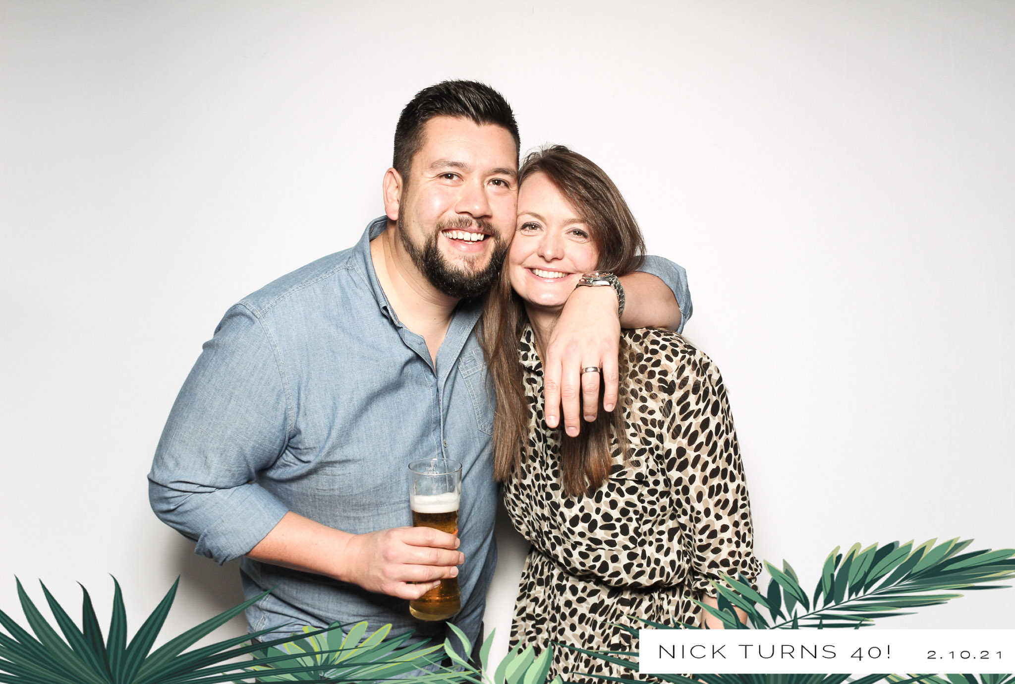 Nick Turns 40! -Classic Open Booth | View more photos from the event at gallery.freshbooths.com/u/FreshBooths/Nick-Turns-40-Classic-Open-Booth